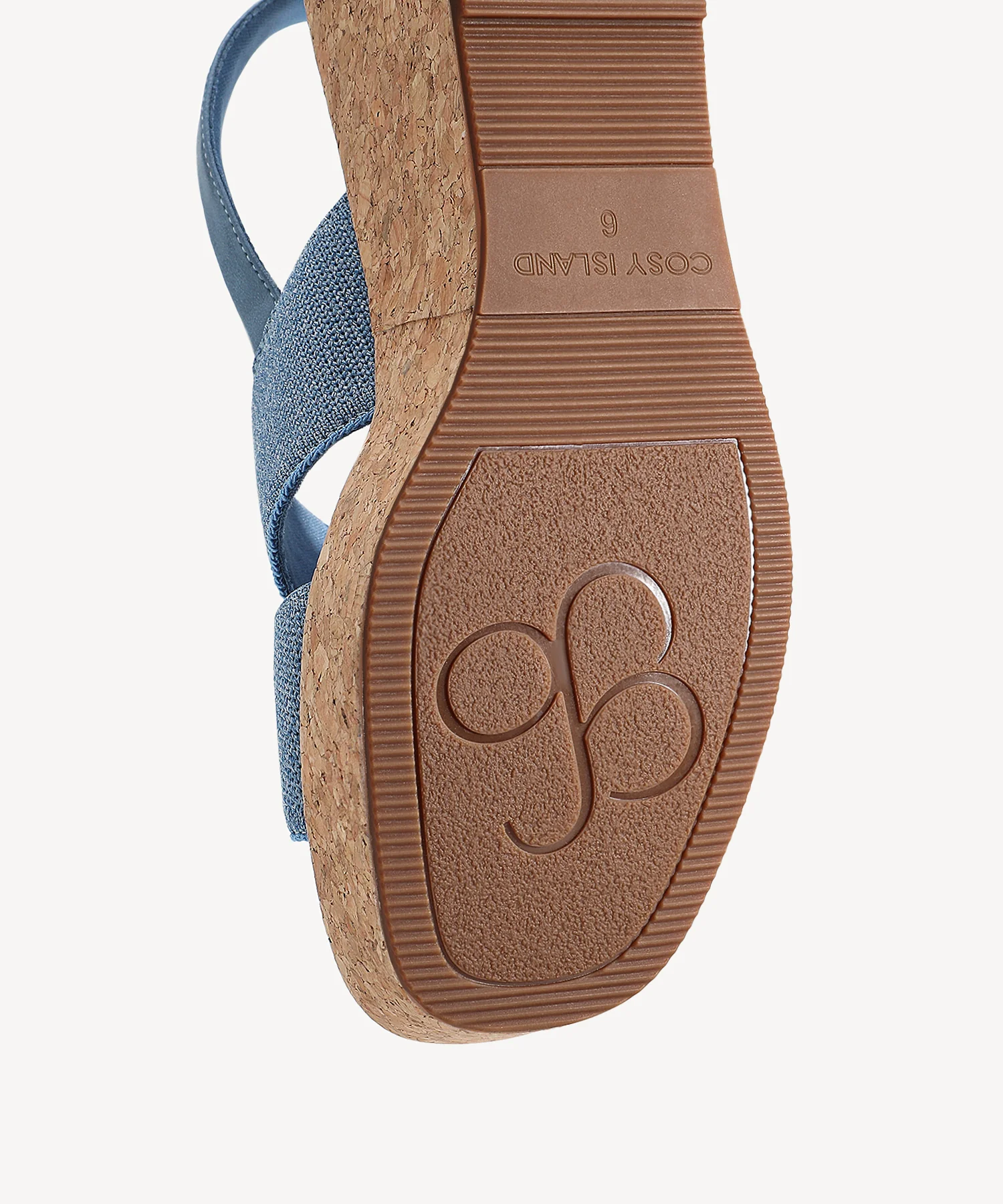 CorkLuxe H-Band Square Toe Wedge Sandal - Image 6