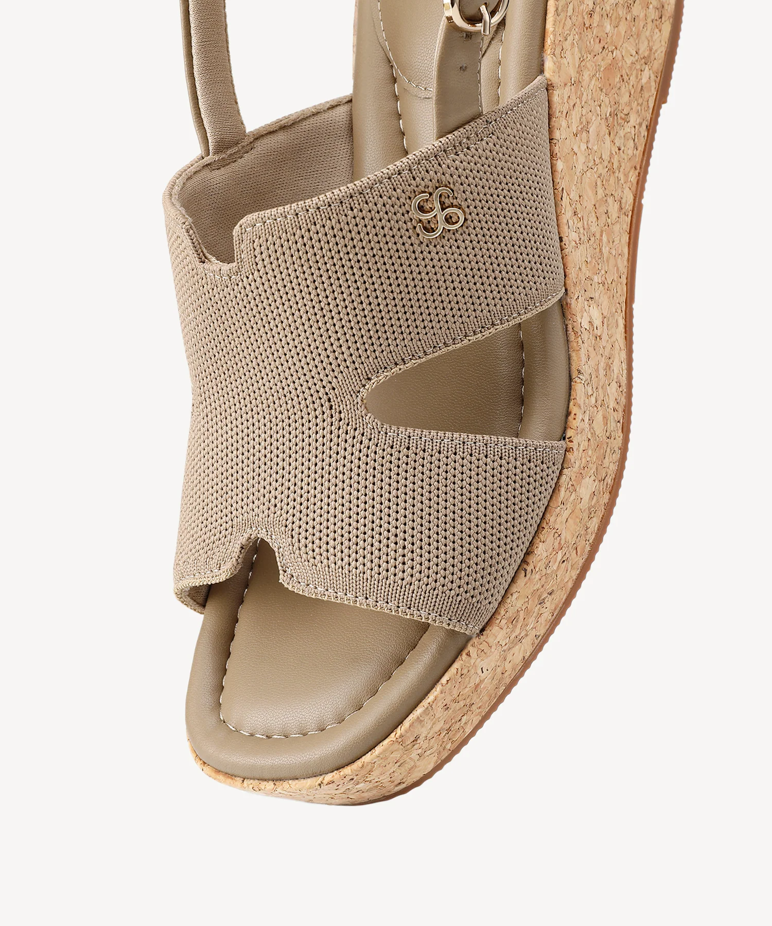 CorkLuxe H-Band Square Toe Wedge Sandal - Image 10