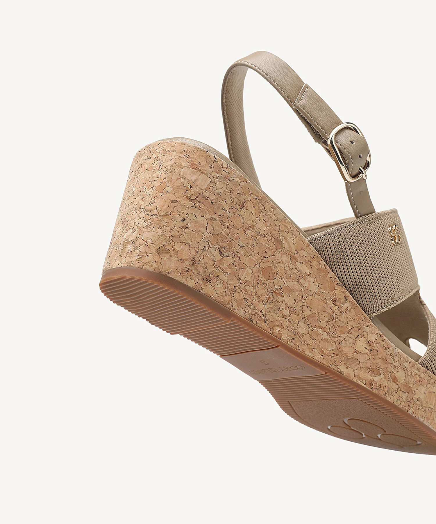 CorkLuxe H-Band Square Toe Wedge Sandal - Image 11