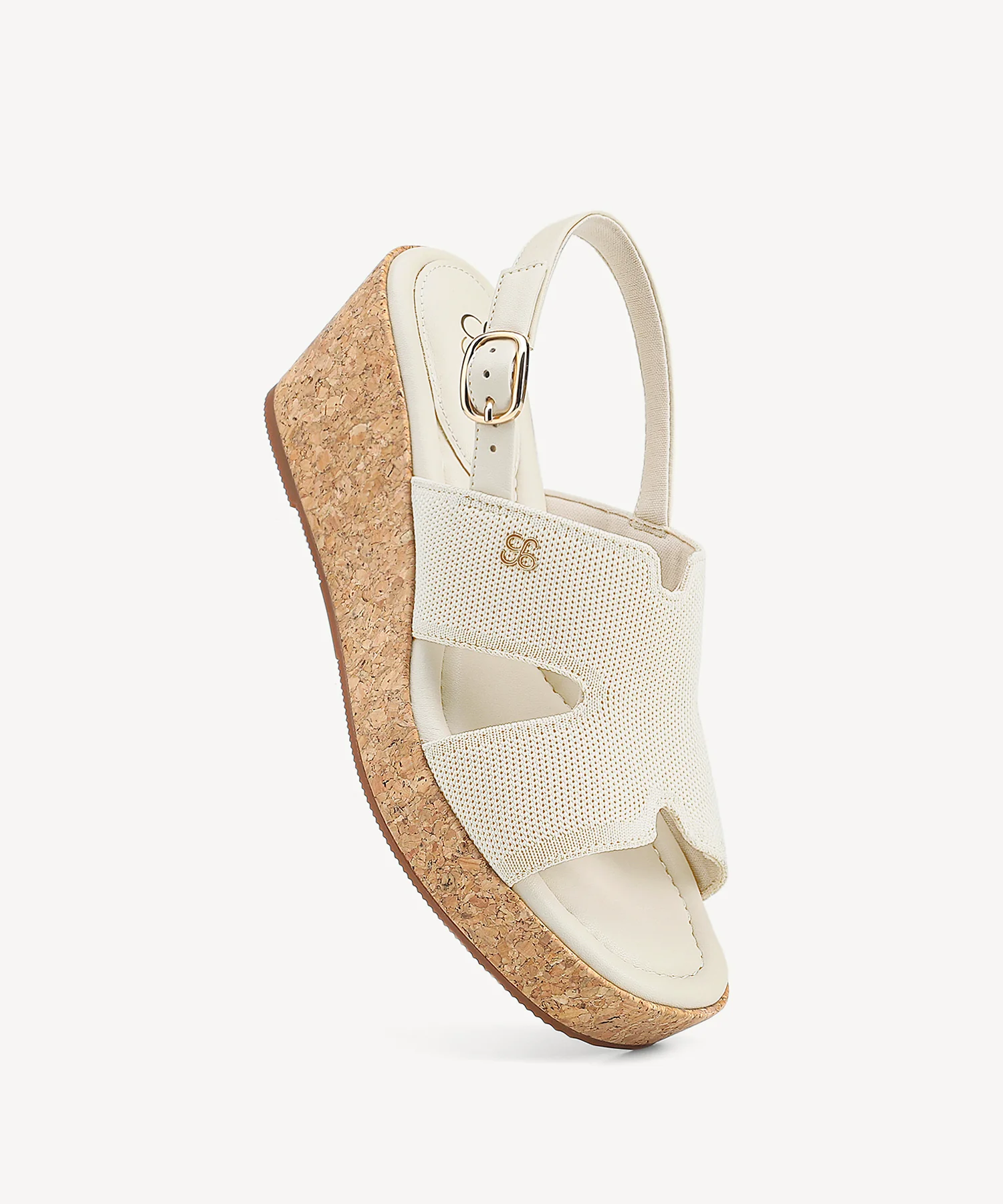 CorkLuxe H-Band Square Toe Wedge Sandal - Image 15
