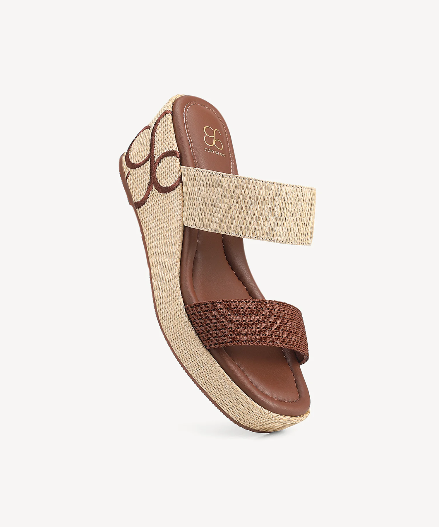 CrestWedge Double Strap Espadrilles Sandal - Image 3