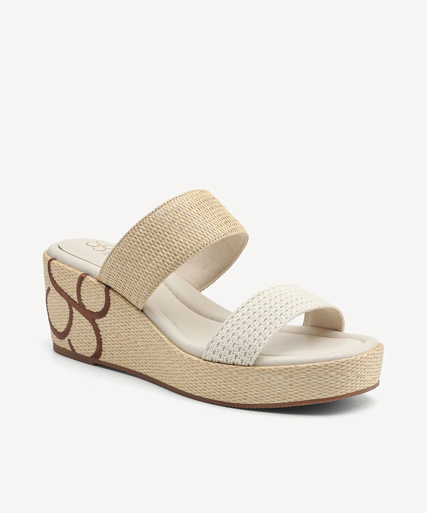 CrestWedge Double Strap Espadrilles Sandal - Image 7