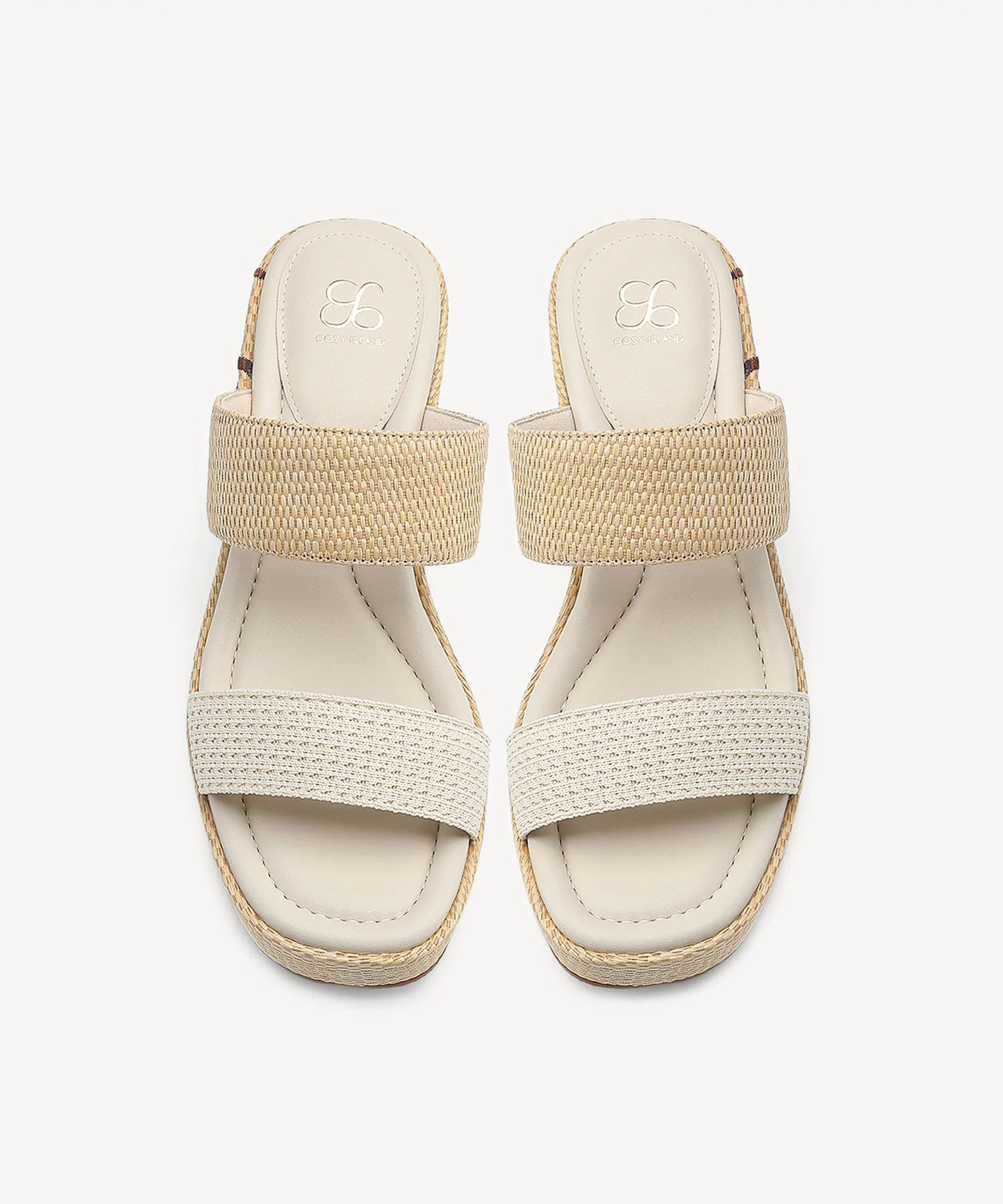 CrestWedge Double Strap Espadrilles Sandal - Image 8