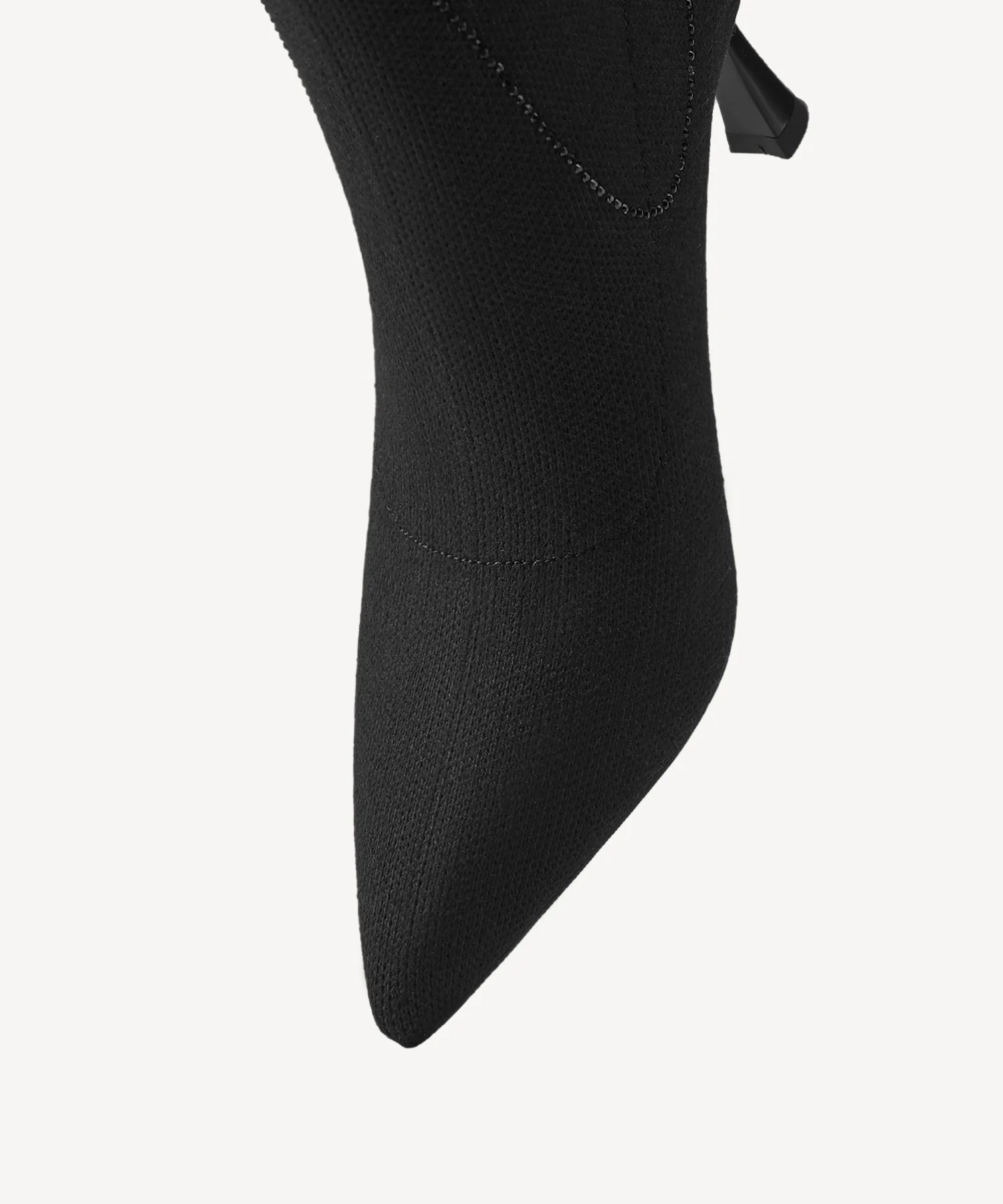 CrystaLine Pointed Toe Heeled Ankle Boot - Image 10