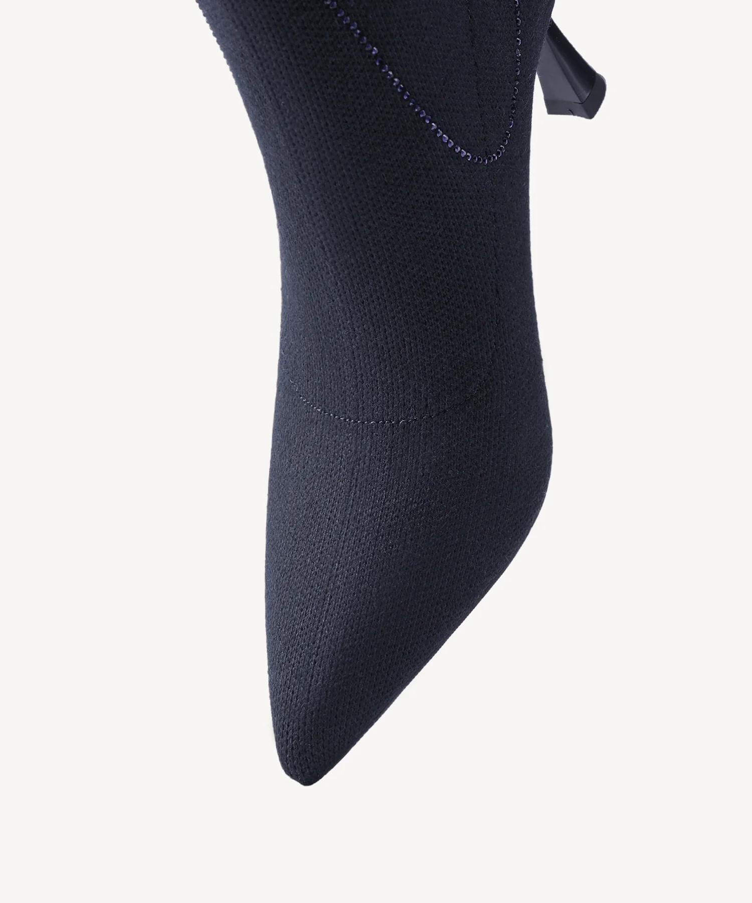CrystaLine Pointed Toe Heeled Ankle Boot - Image 16