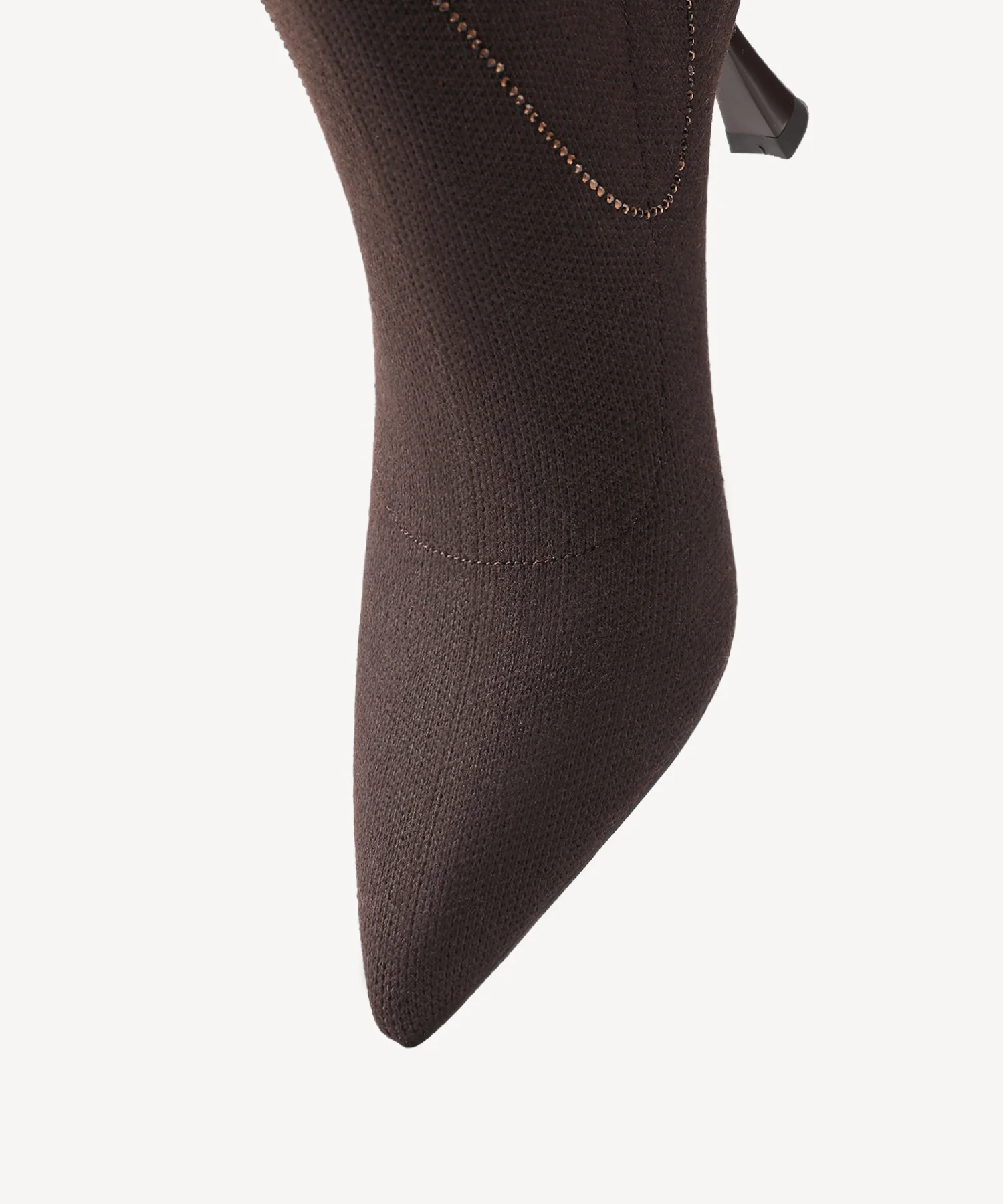 CrystaLine Pointed Toe Heeled Ankle Boot - Image 4