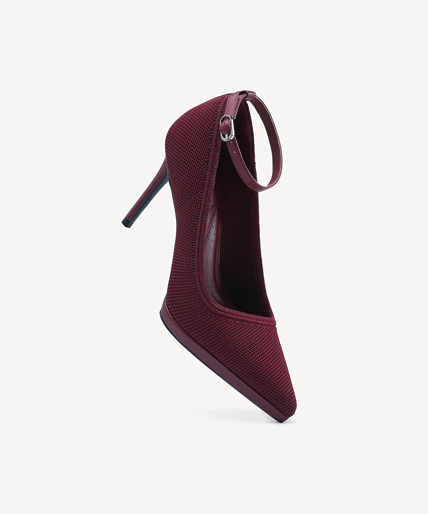 DeltaVista Pointed Toe Heeled Platform Pump - Image 15