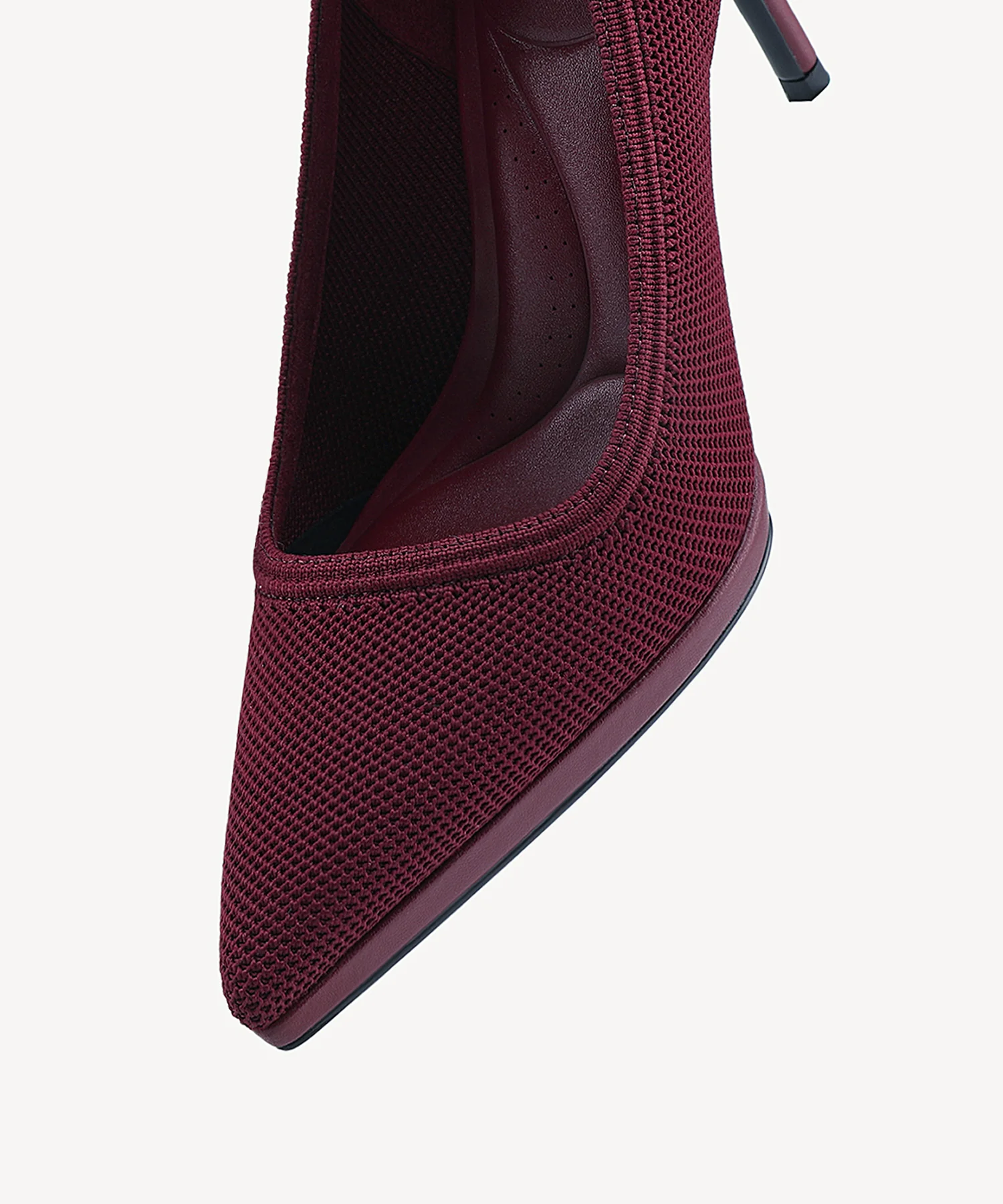 DeltaVista Pointed Toe Heeled Platform Pump - Image 16