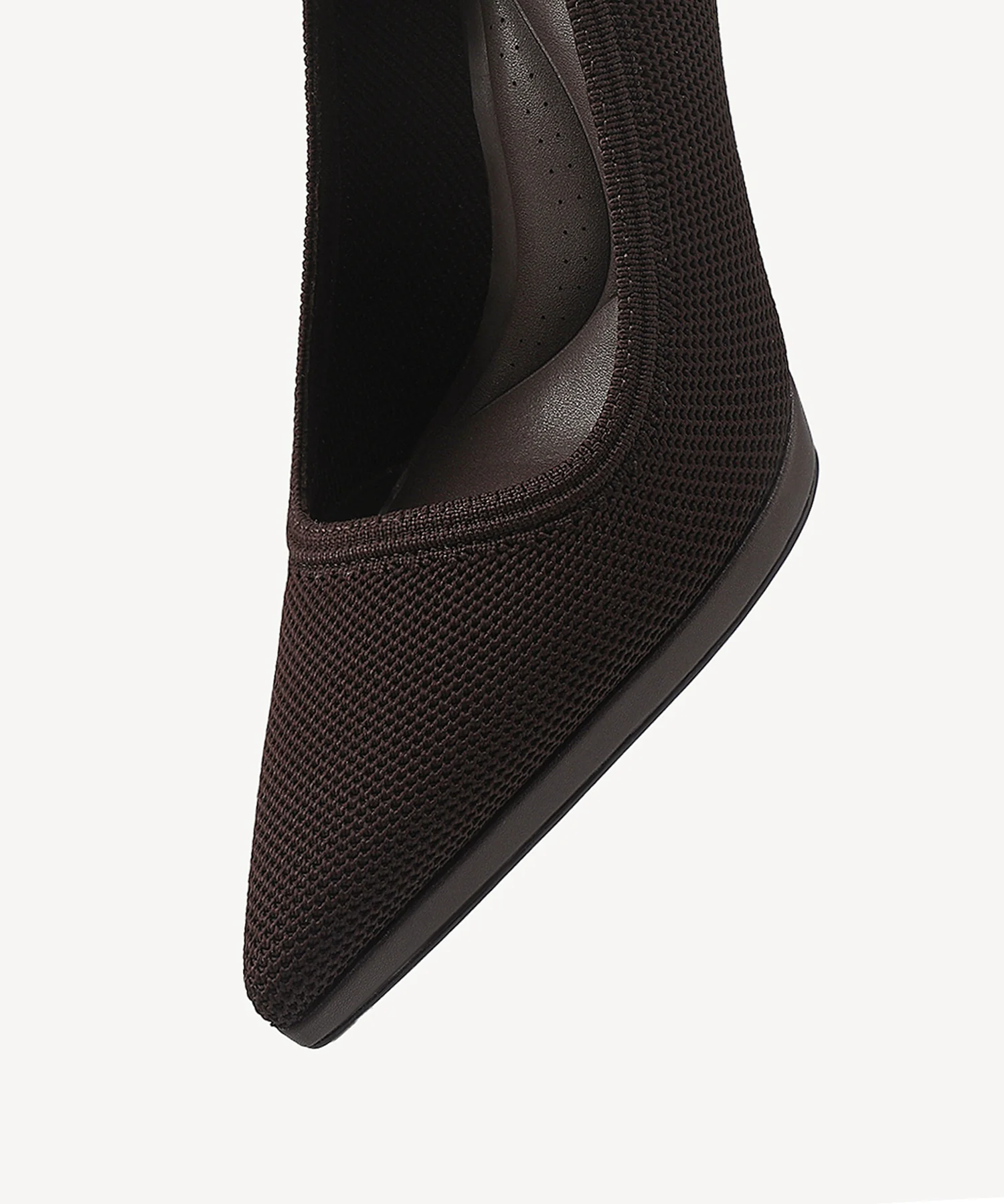 DeltaVista Pointed Toe Heeled Platform Pump - Image 22