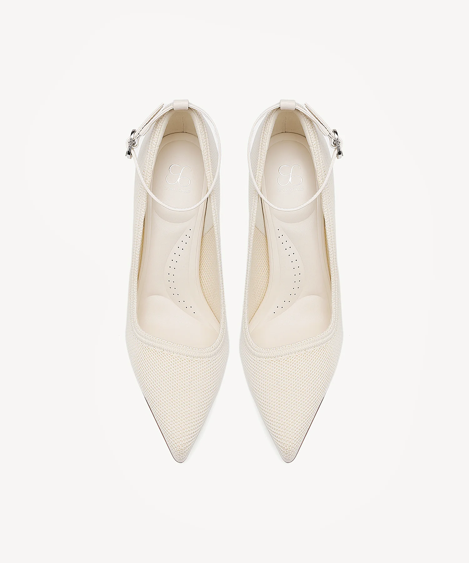 DeltaVista Pointed Toe Heeled Platform Pump - Image 26