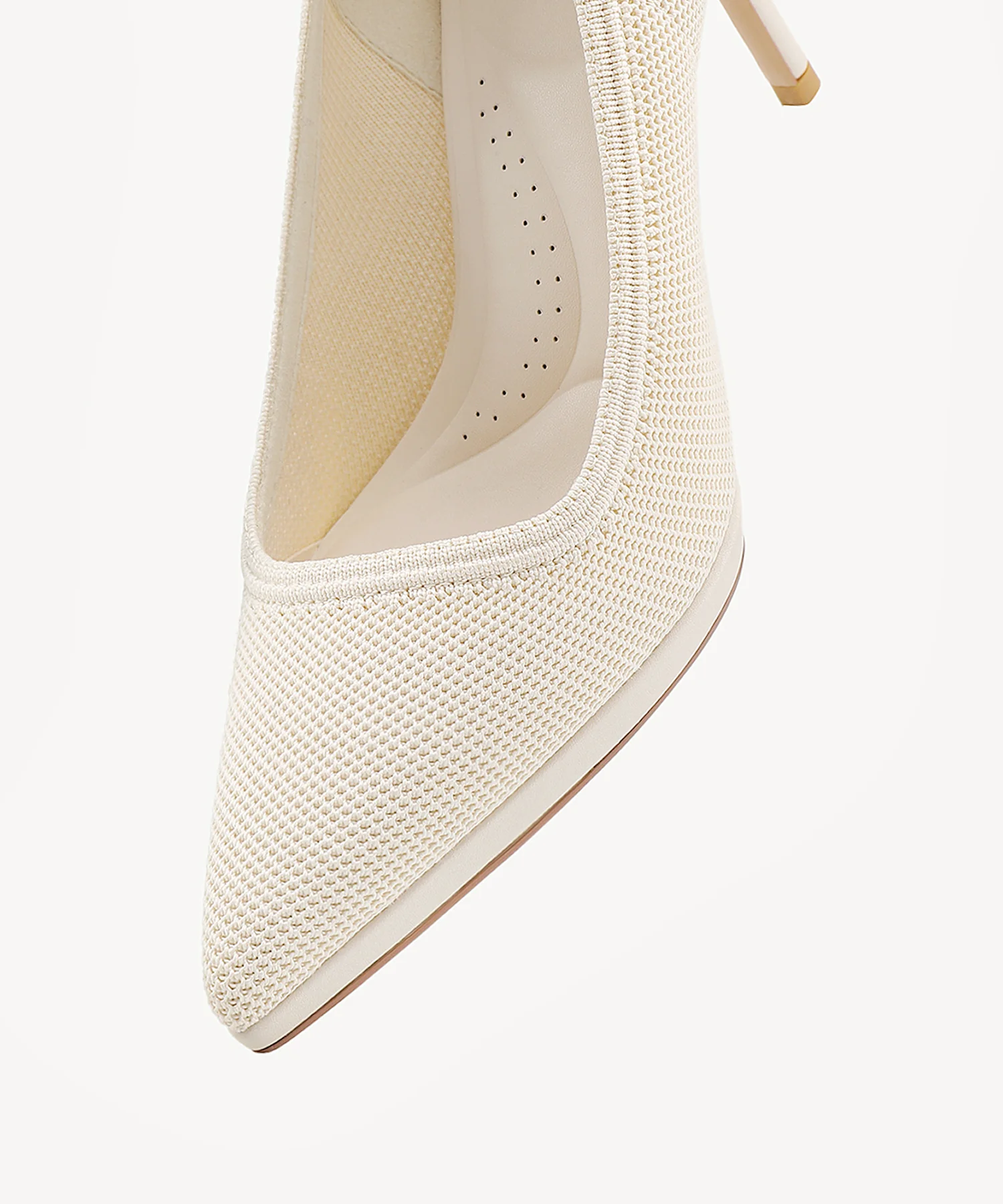 DeltaVista Pointed Toe Heeled Platform Pump - Image 28