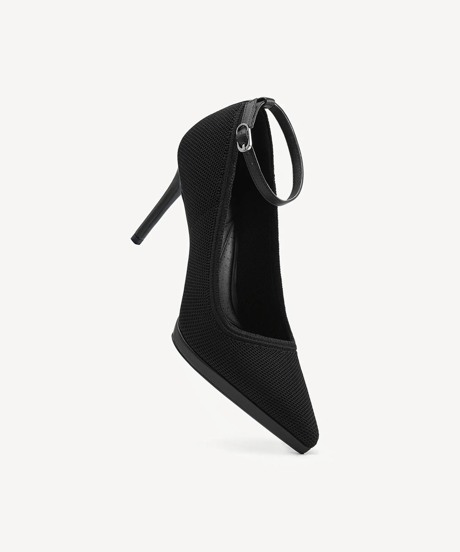 DeltaVista Pointed Toe Heeled Platform Pump - Image 3