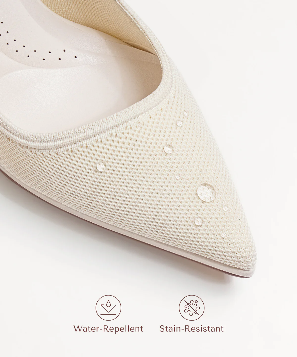 DeltaVista Pointed Toe Heeled Platform Pump - Image 31