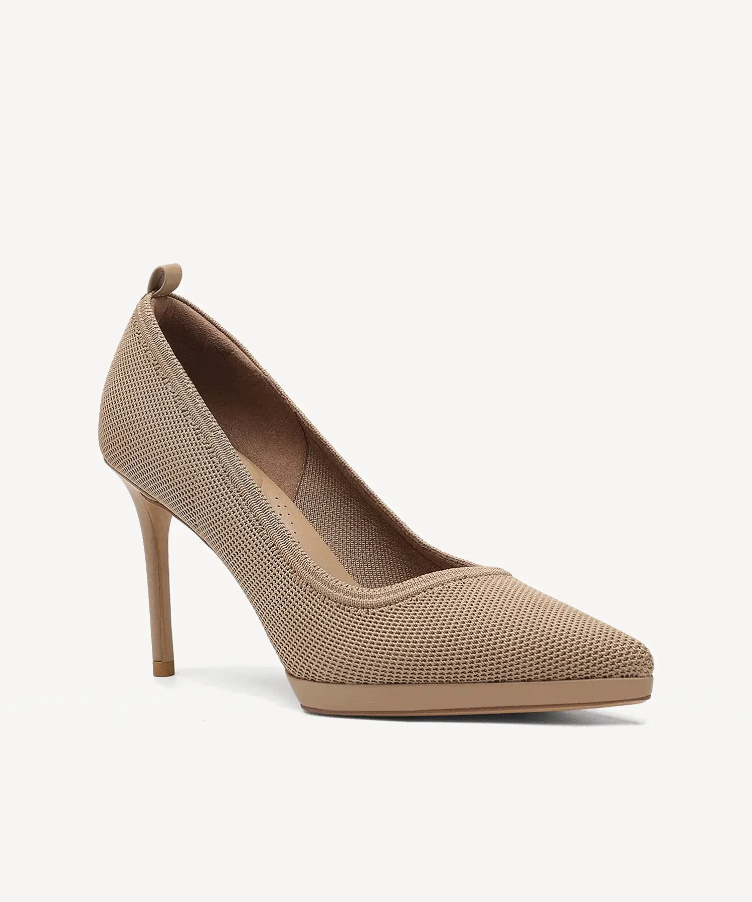 DeltaVista Pointed Toe Heeled Platform Pump - Image 7
