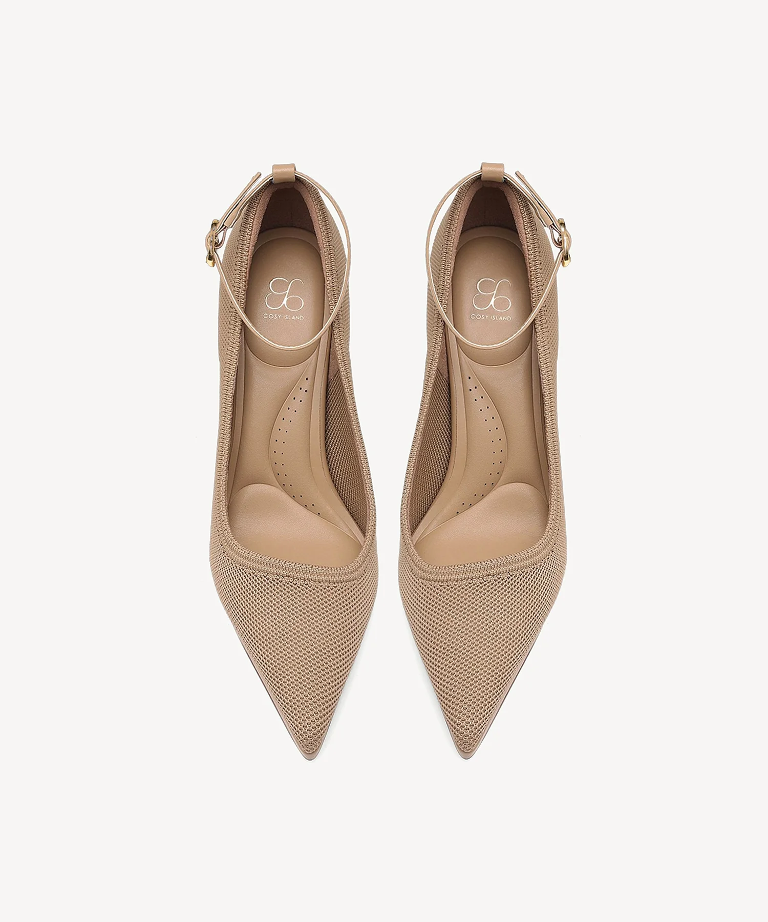 DeltaVista Pointed Toe Heeled Platform Pump - Image 8