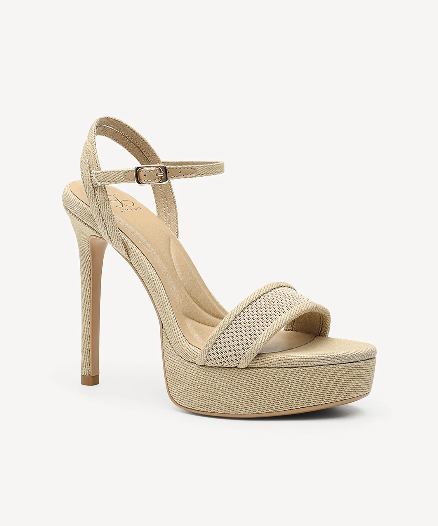DenimLoft Strapped Platform Heeled Sandal - Image 7