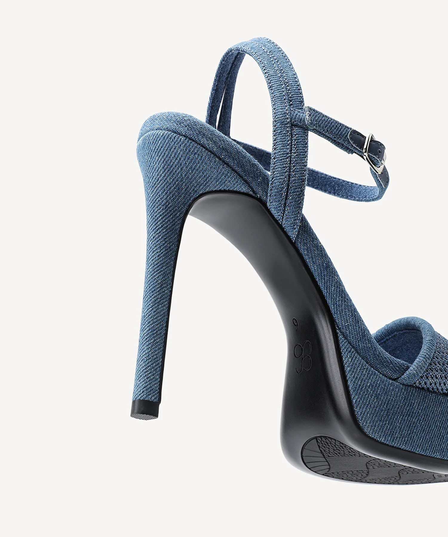 DenimLoft Strapped Platform Heeled Sandal - Image 5