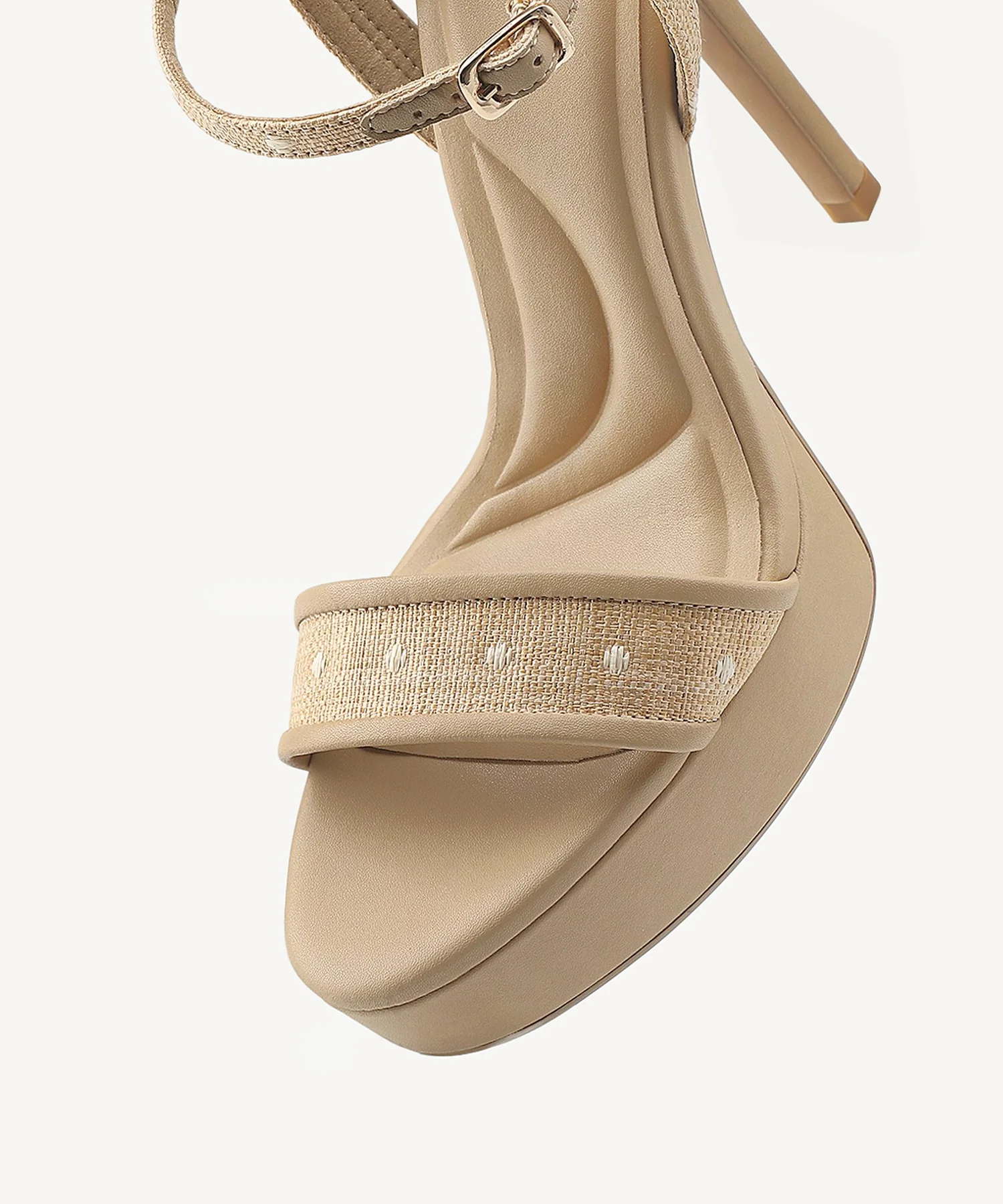 DenimLoft Strapped Platform Heeled Sandal - Image 34