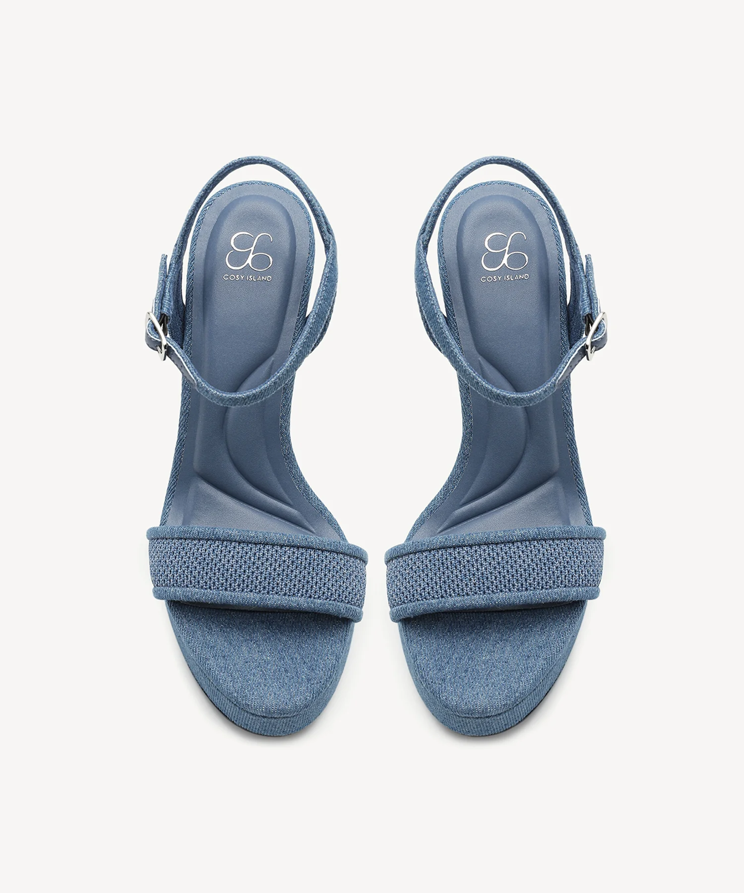 DenimLoft Strapped Platform Heeled Sandal - Image 2