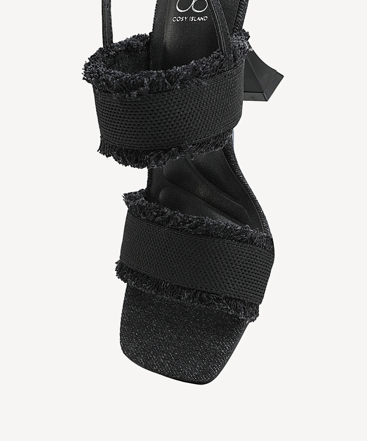 DenimTrim Square Toe Stiletto Sandal - Image 10
