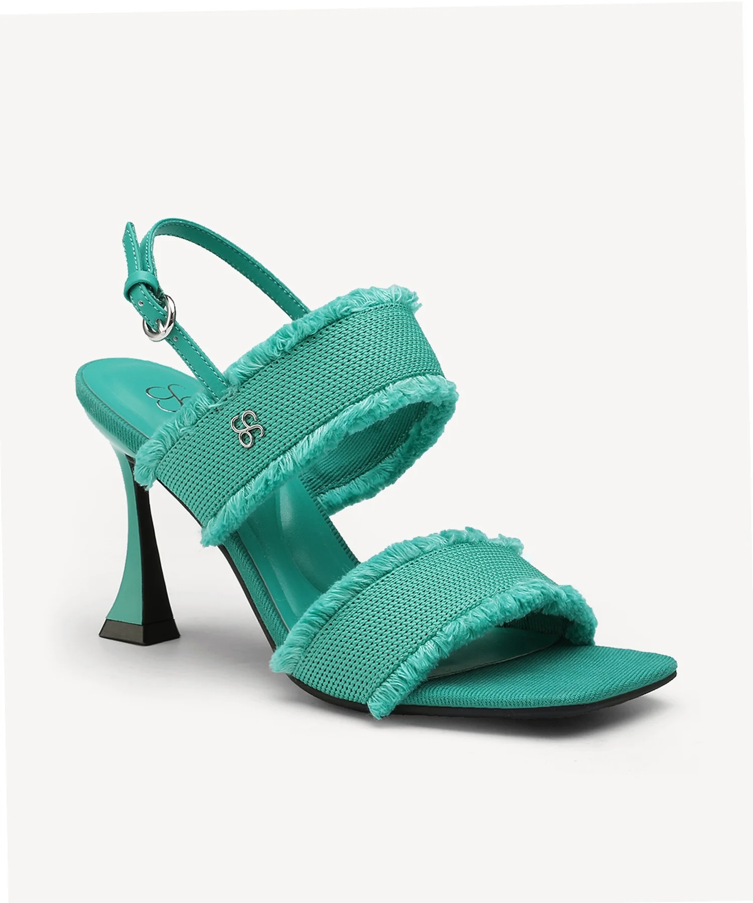 DenimTrim Square Toe Stiletto Sandal - Image 13