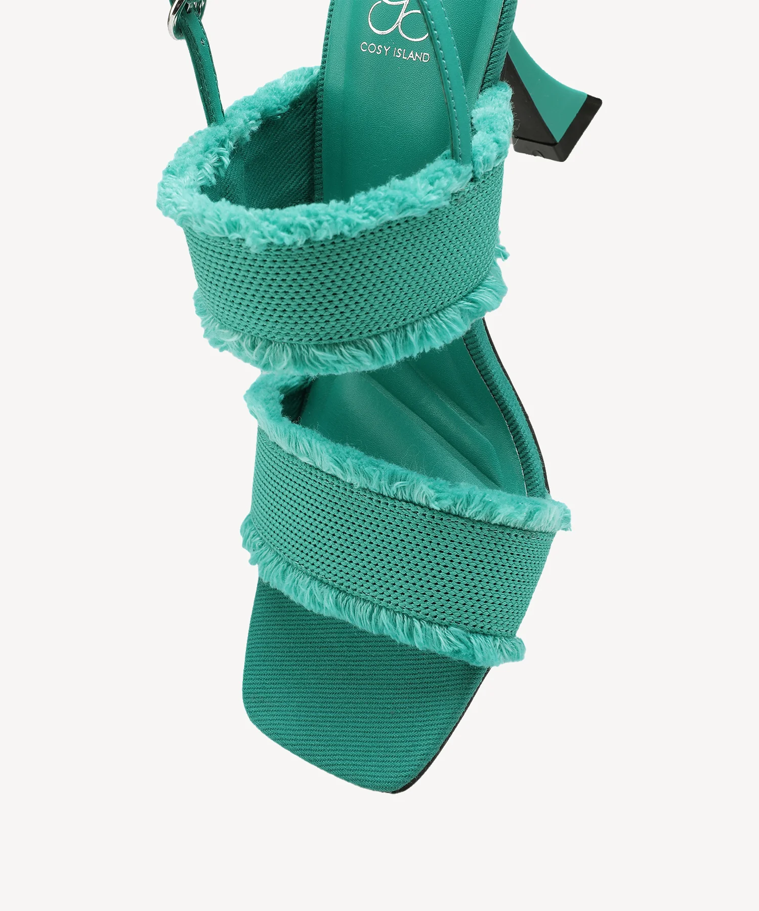 DenimTrim Square Toe Stiletto Sandal - Image 16