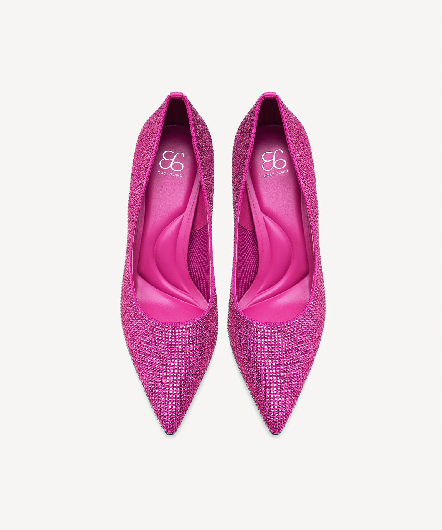 EternalPace Diamond Pointed Toe Heeled Pump - Image 8