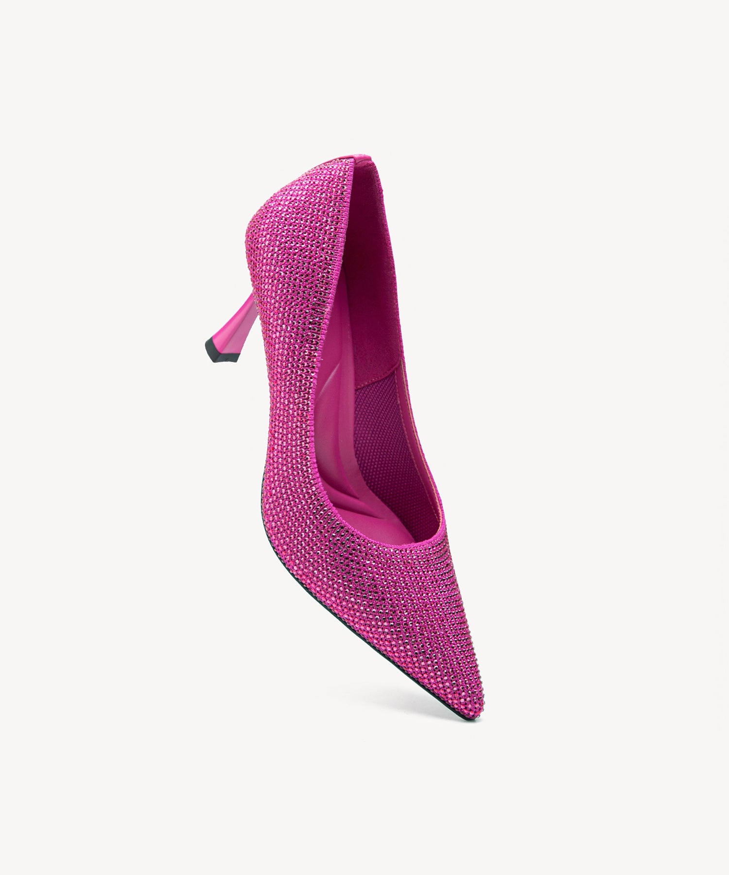 EternalPace Diamond Pointed Toe Heeled Pump - Image 9