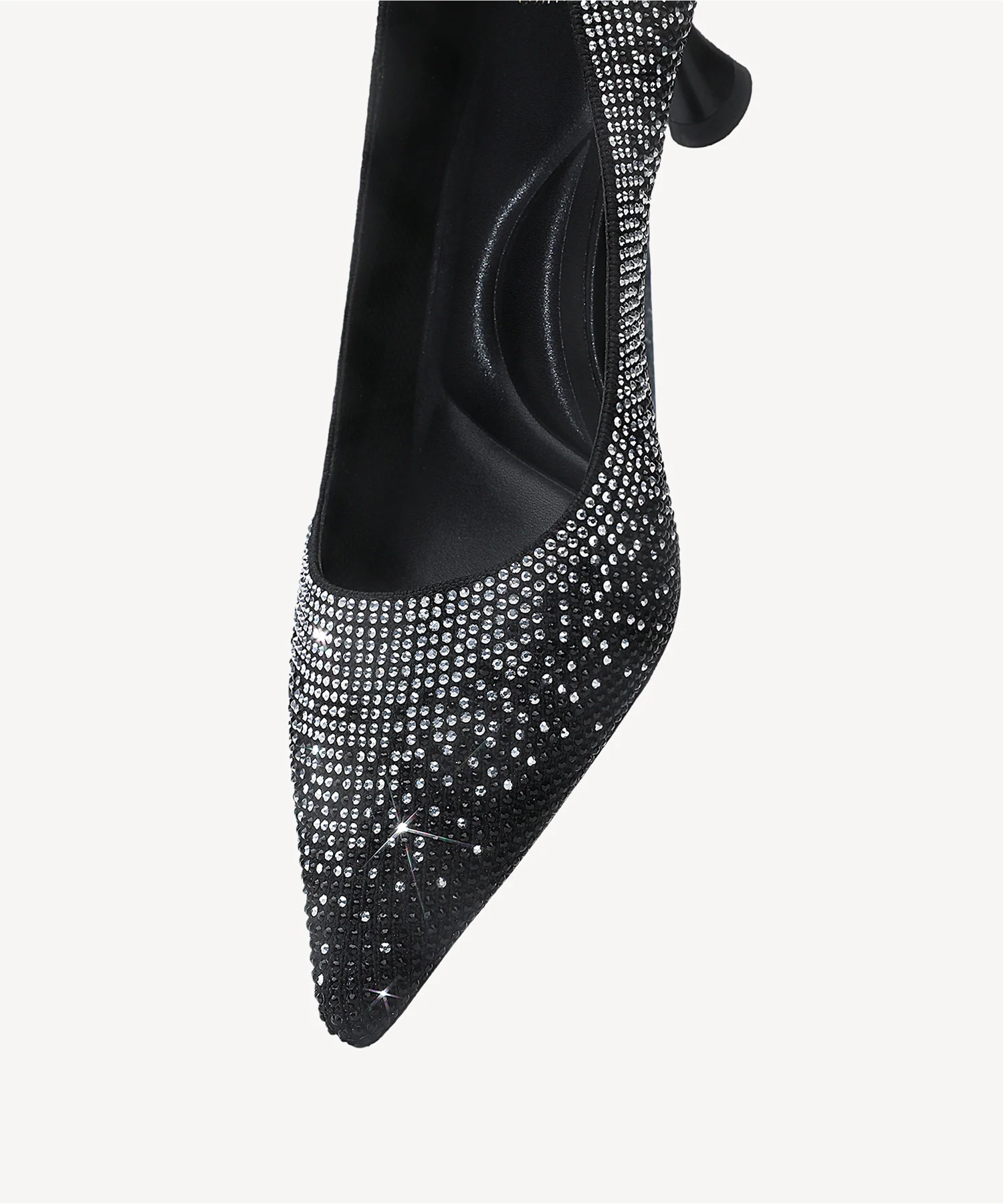 EternalPace Diamond Pointed Toe Heeled Pump - Low Heeled - Image 22