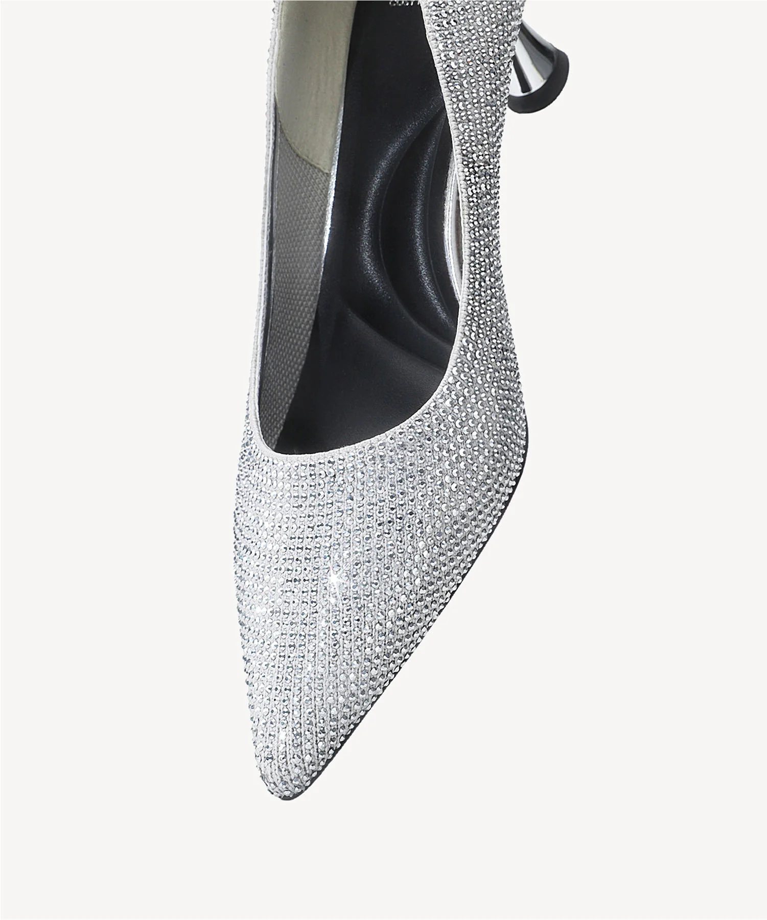 EternalPace Diamond Pointed Toe Heeled Pump - Low Heeled - Image 4