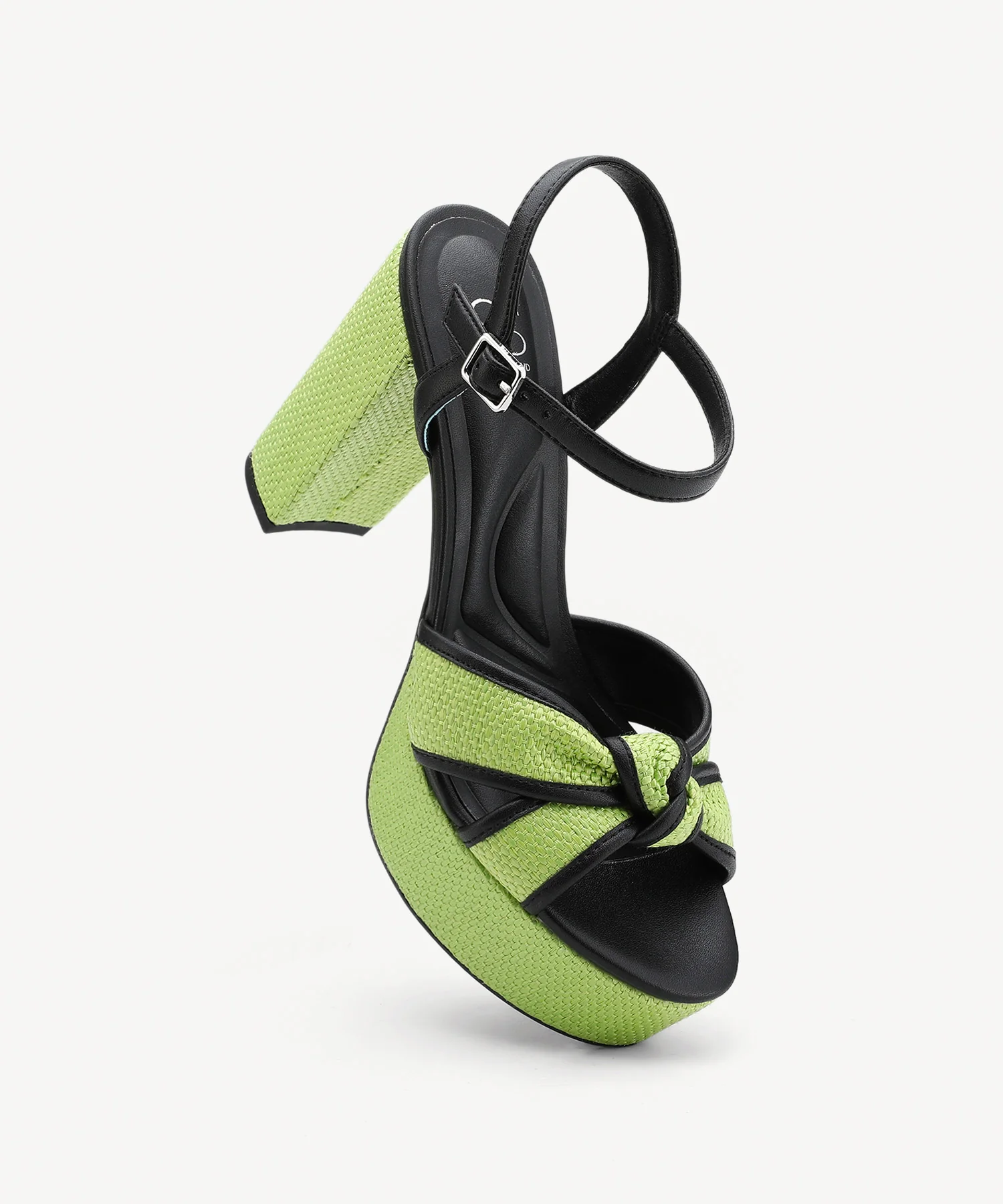 Elegance Raffia Platform Sandal - Image 15