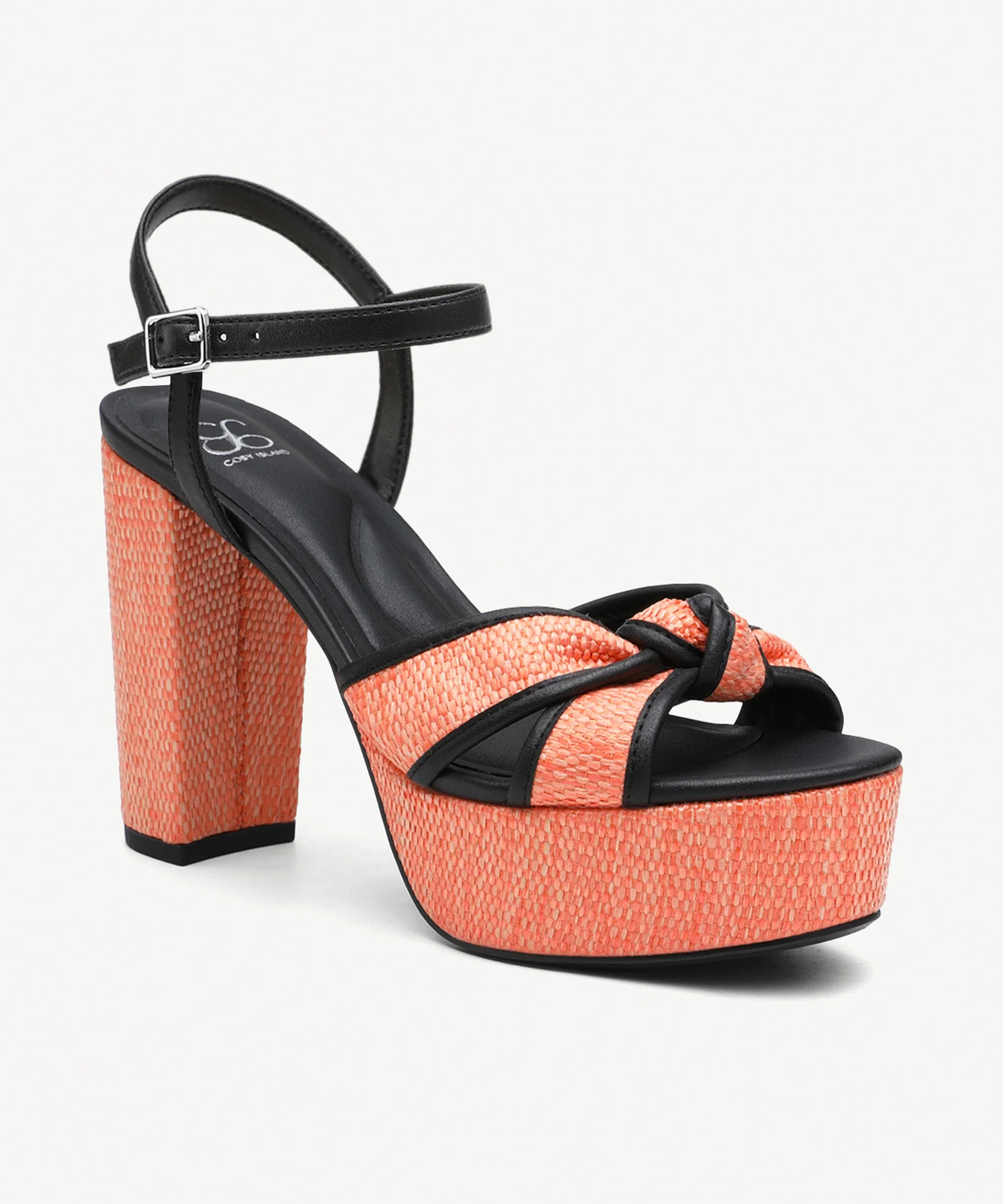 Elegance Raffia Platform Sandal - Image 7