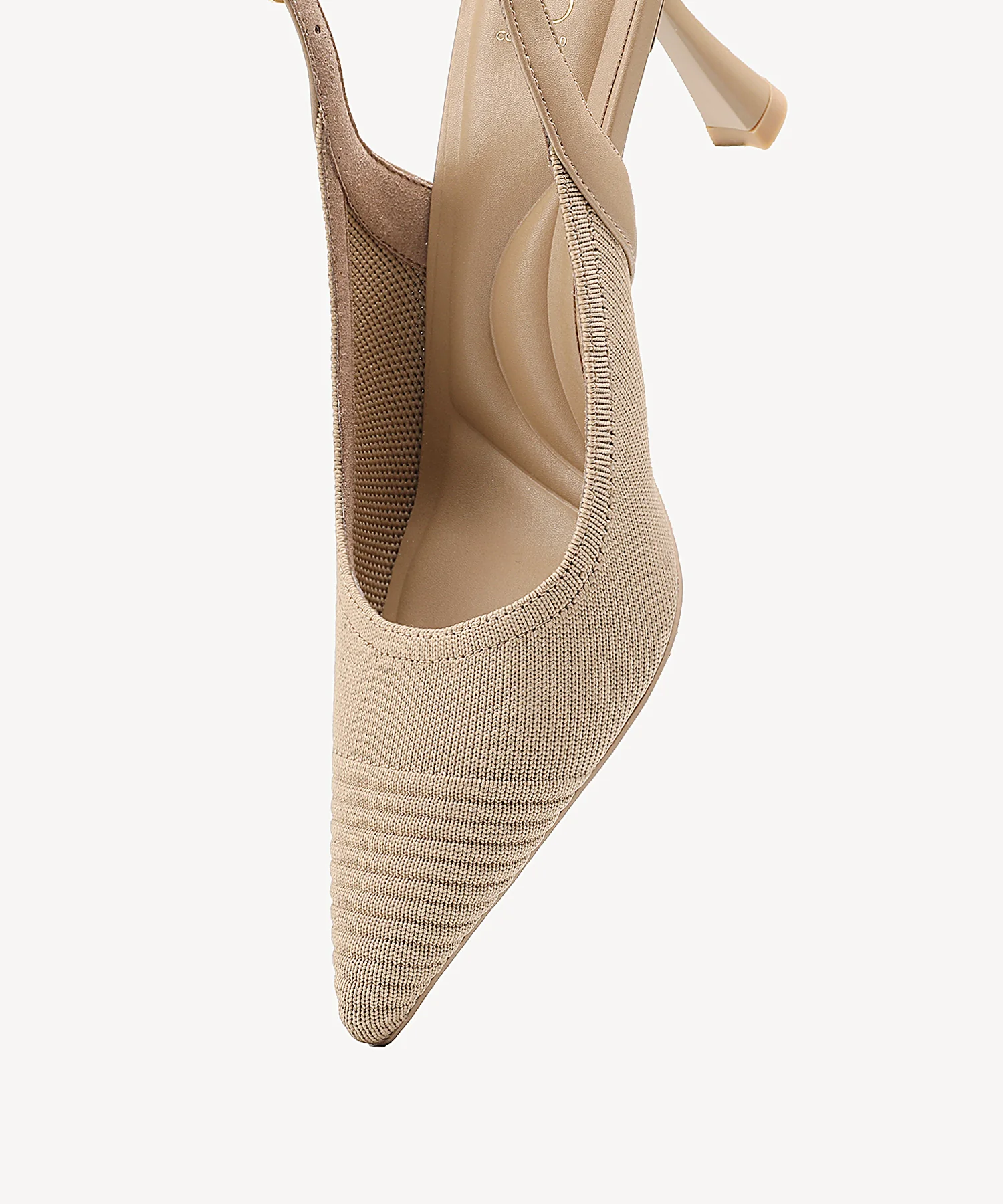 Elegant Ligne Pointed Toe Heeled Slingback - Image 10