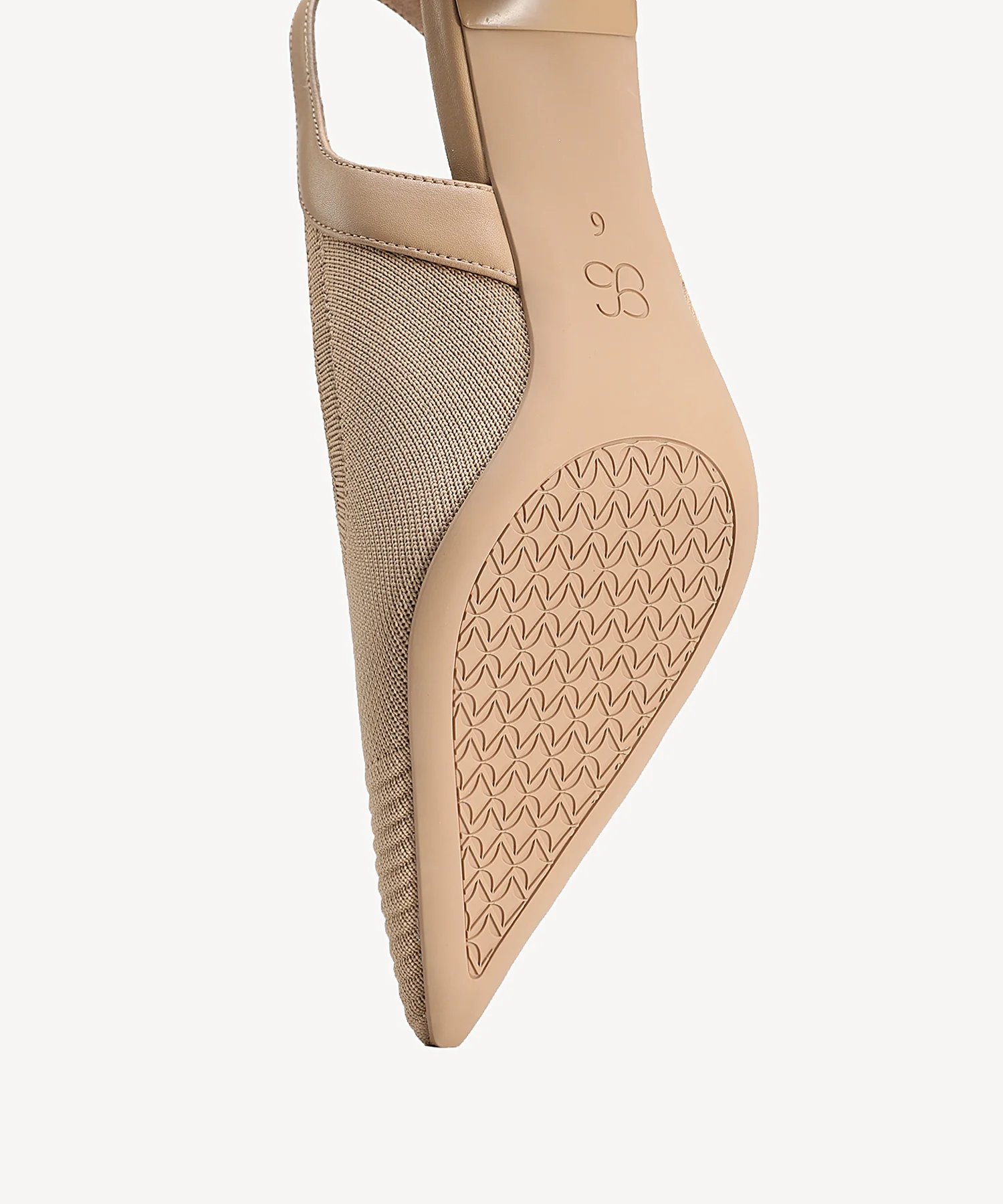 Elegant Ligne Pointed Toe Heeled Slingback - Image 12