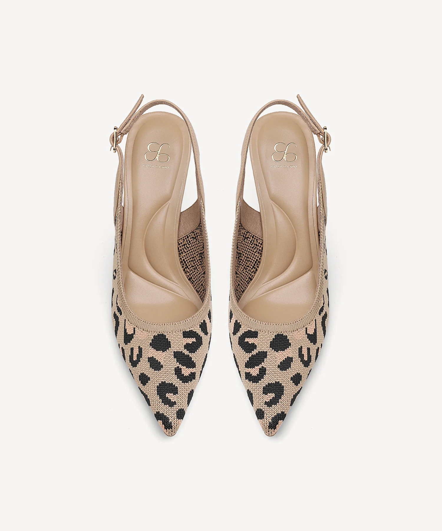 Elegant Ligne Pointed Toe Heeled Slingback - Image 20