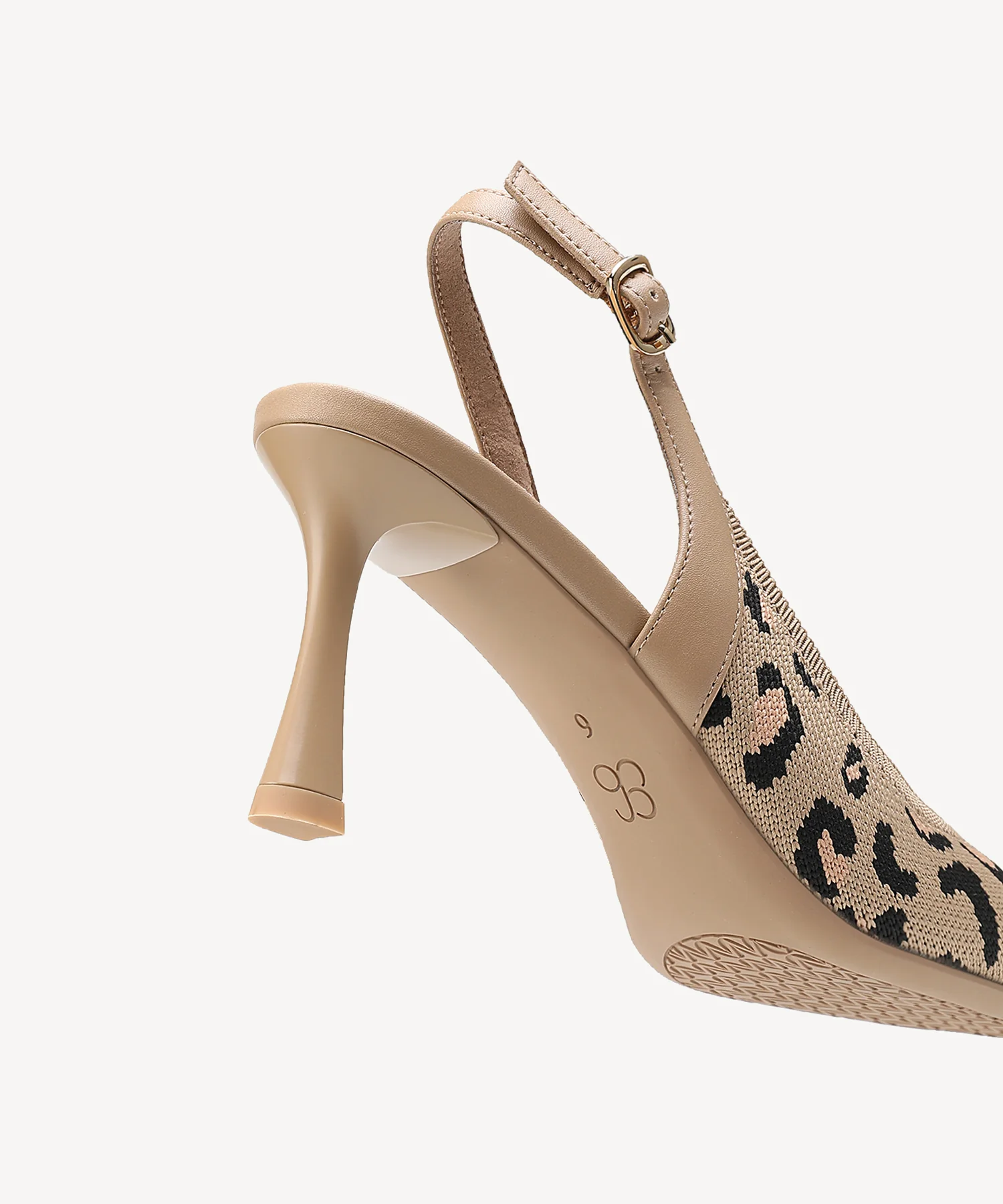 Elegant Ligne Pointed Toe Heeled Slingback - Image 23