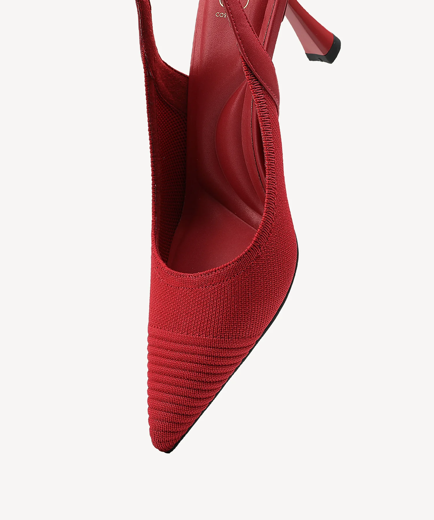 Elegant Ligne Pointed Toe Heeled Slingback - Image 28