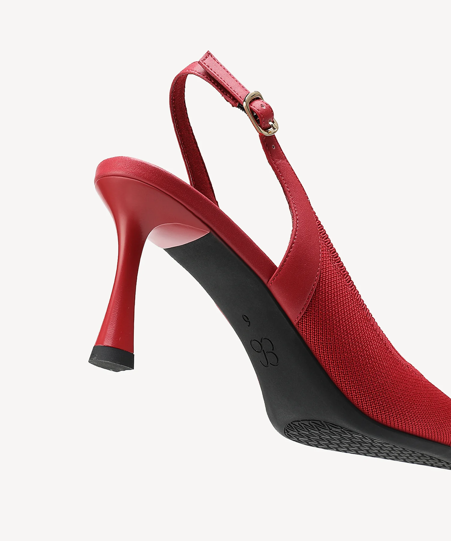 Elegant Ligne Pointed Toe Heeled Slingback - Image 29