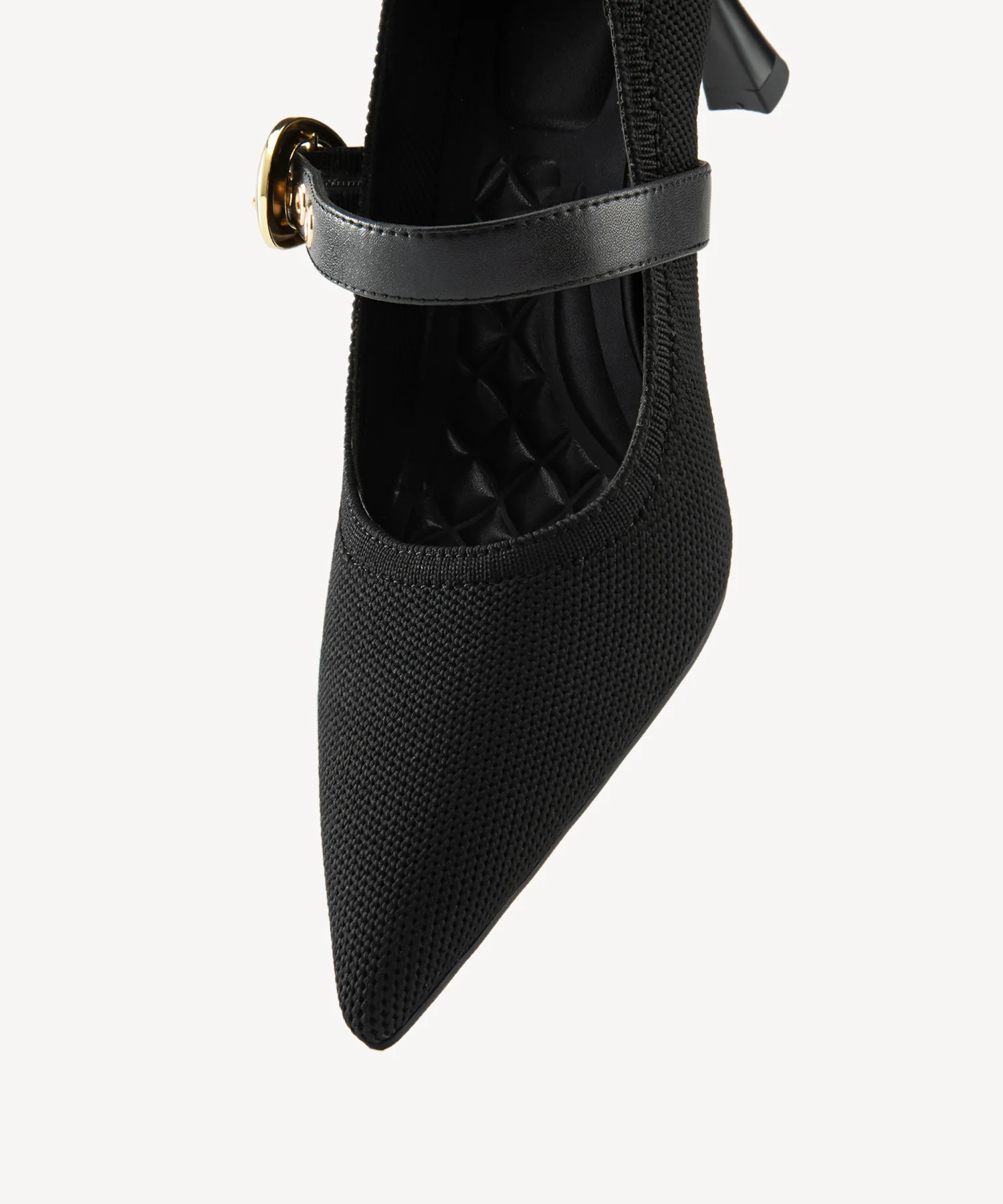 EternalPace Removable Strap Pointed Toe Heeled Pump - Image 4