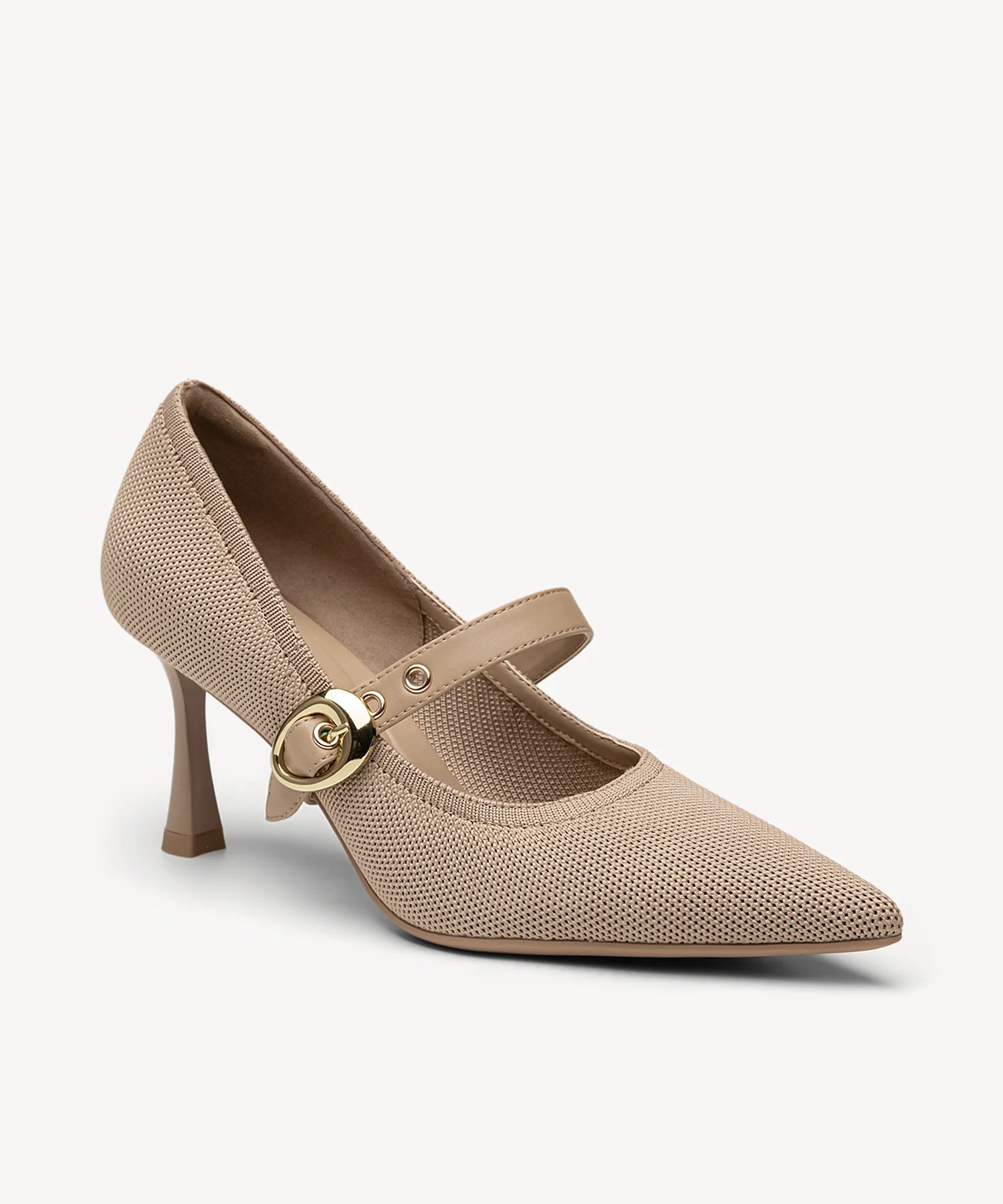 EternalPace Removable Strap Pointed Toe Heeled Pump - Image 7