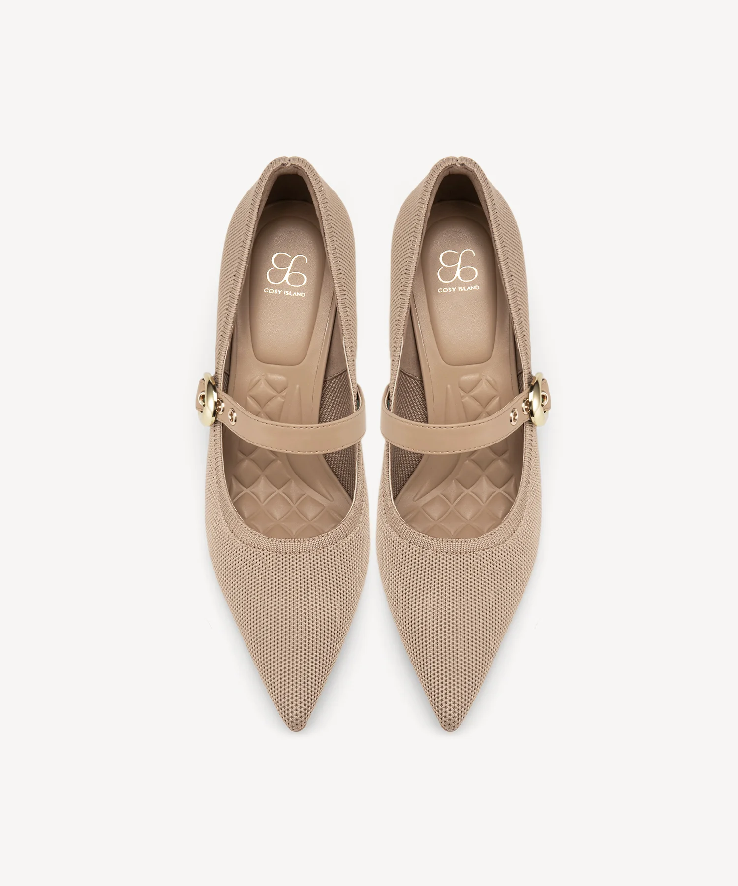 EternalPace Removable Strap Pointed Toe Heeled Pump - Image 8