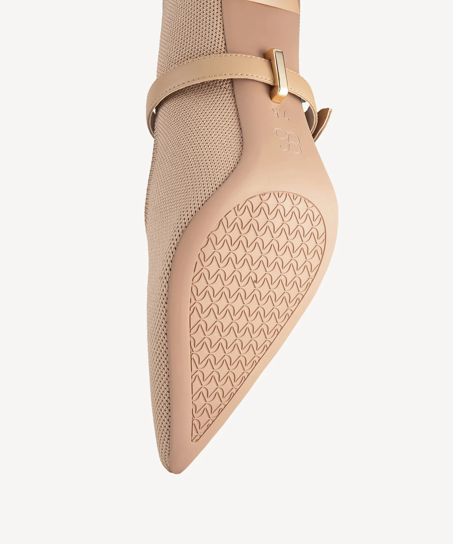 EternalPace Removable Strap Pointed Toe Heeled Pump - Image 12
