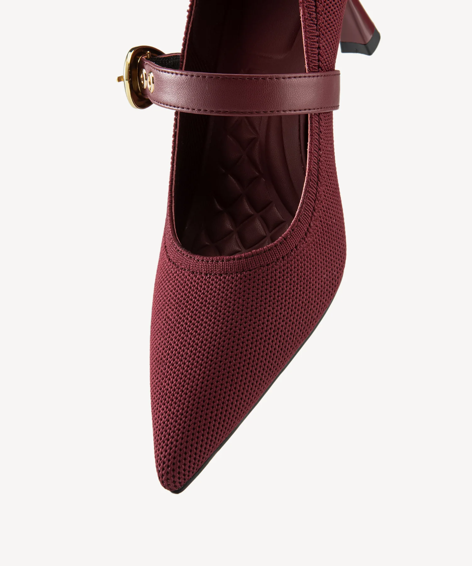 EternalPace Removable Strap Pointed Toe Heeled Pump - Image 16