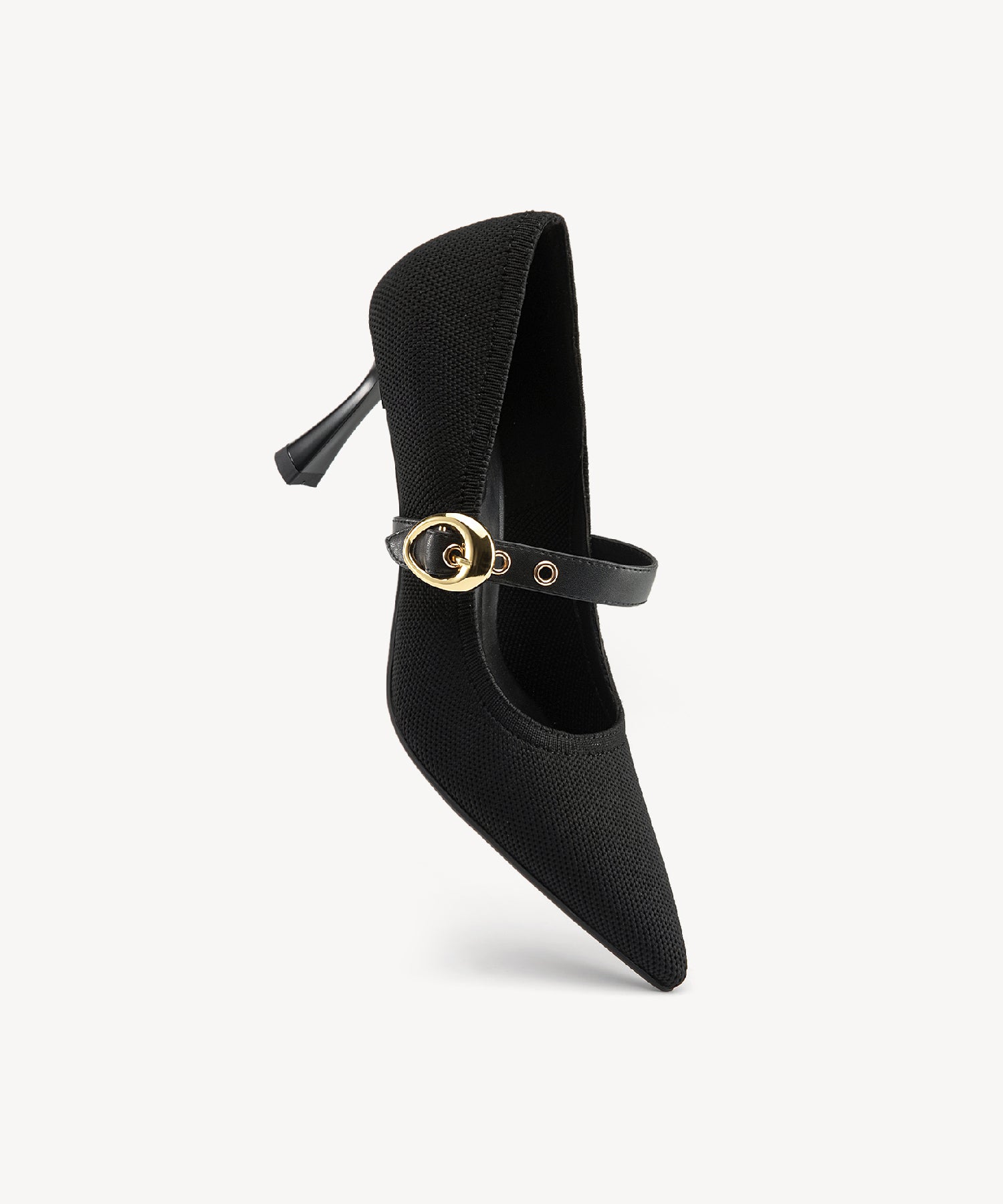 EternalPace Removable Strap Pointed Toe Heeled Pump - Image 9