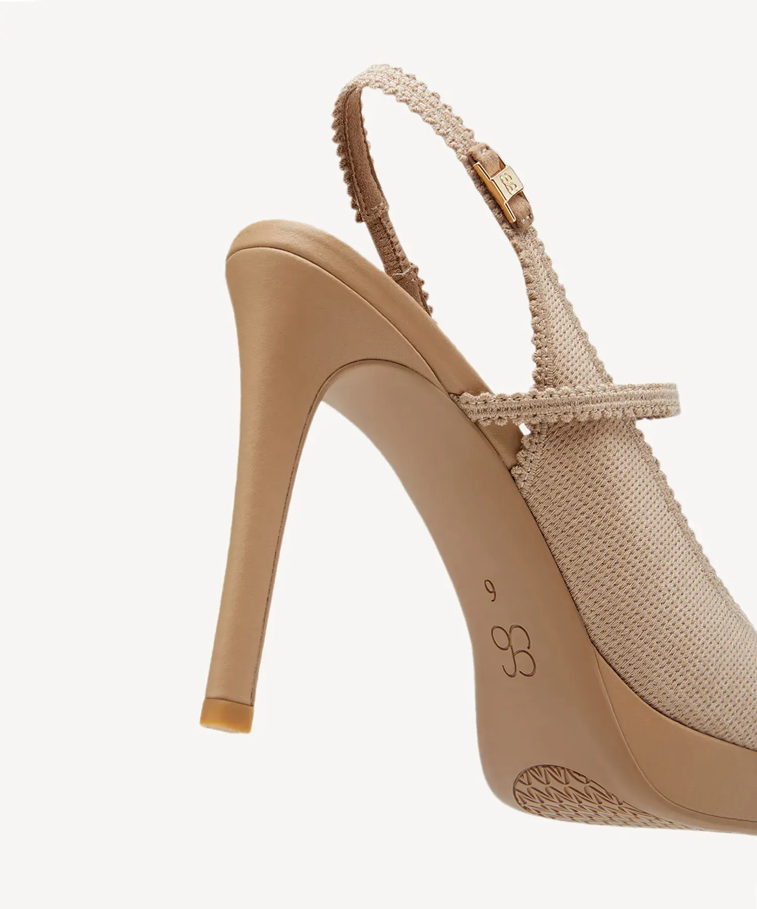 EmbroDance Pointed Toe Platform Heeled Slingback - Image 6