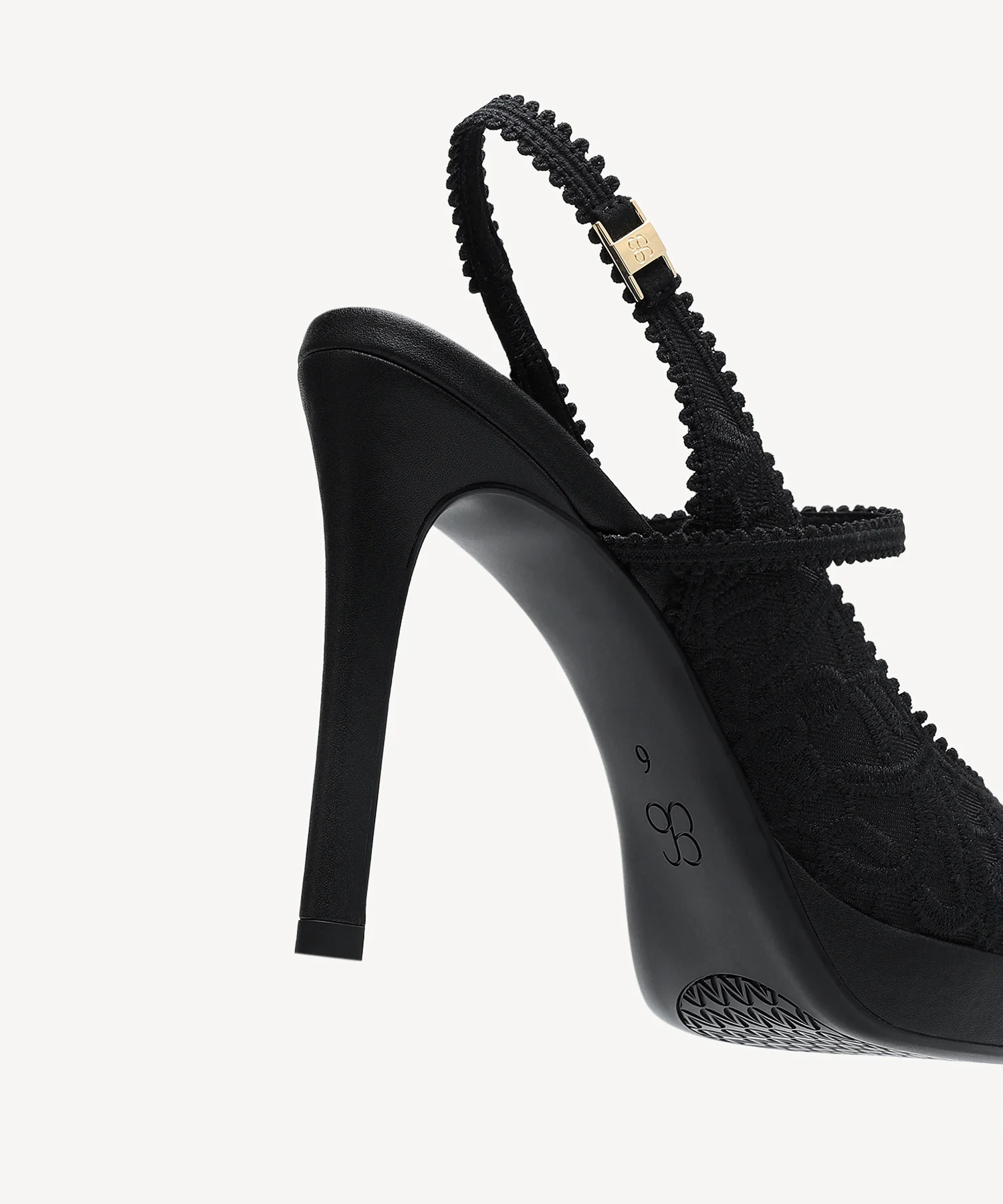EmbroDance Pointed Toe Platform Heeled Slingback - Image 21