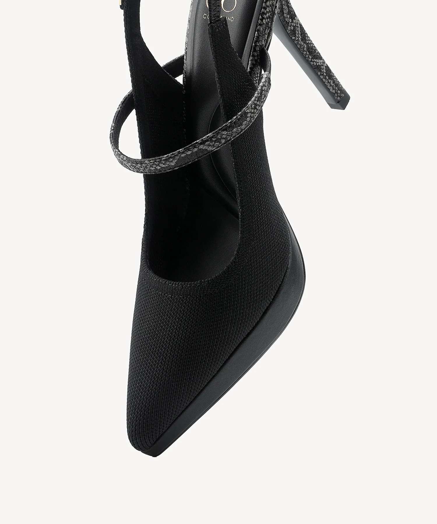 EmbroDance Pointed Toe Platform Heeled Slingback - Image 27