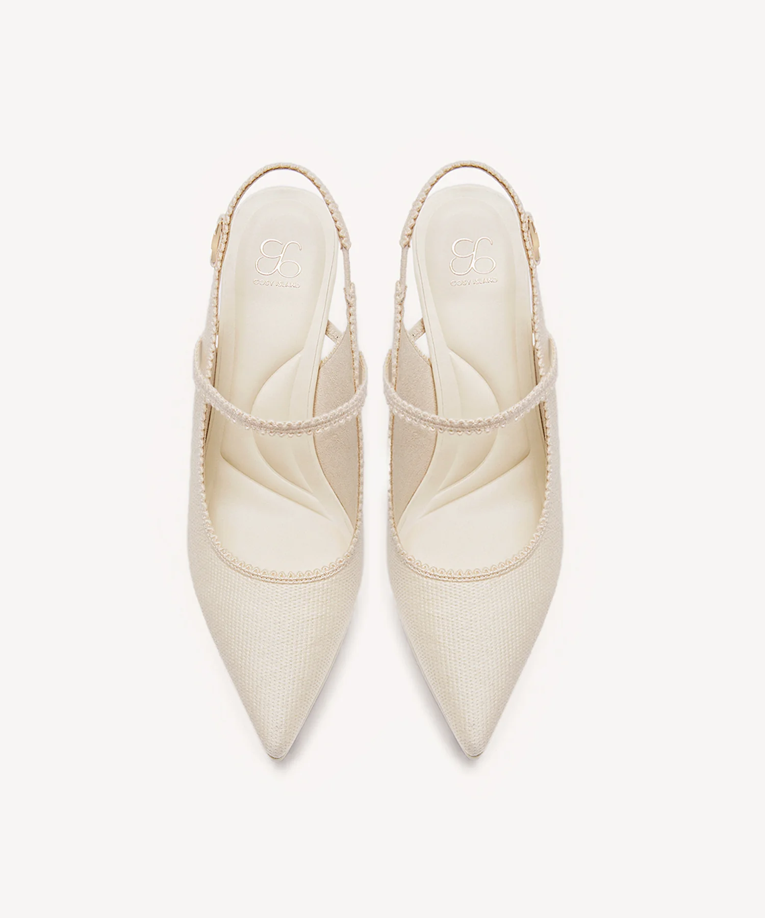 EmbroDance Pointed Toe Platform Heeled Slingback - Image 52