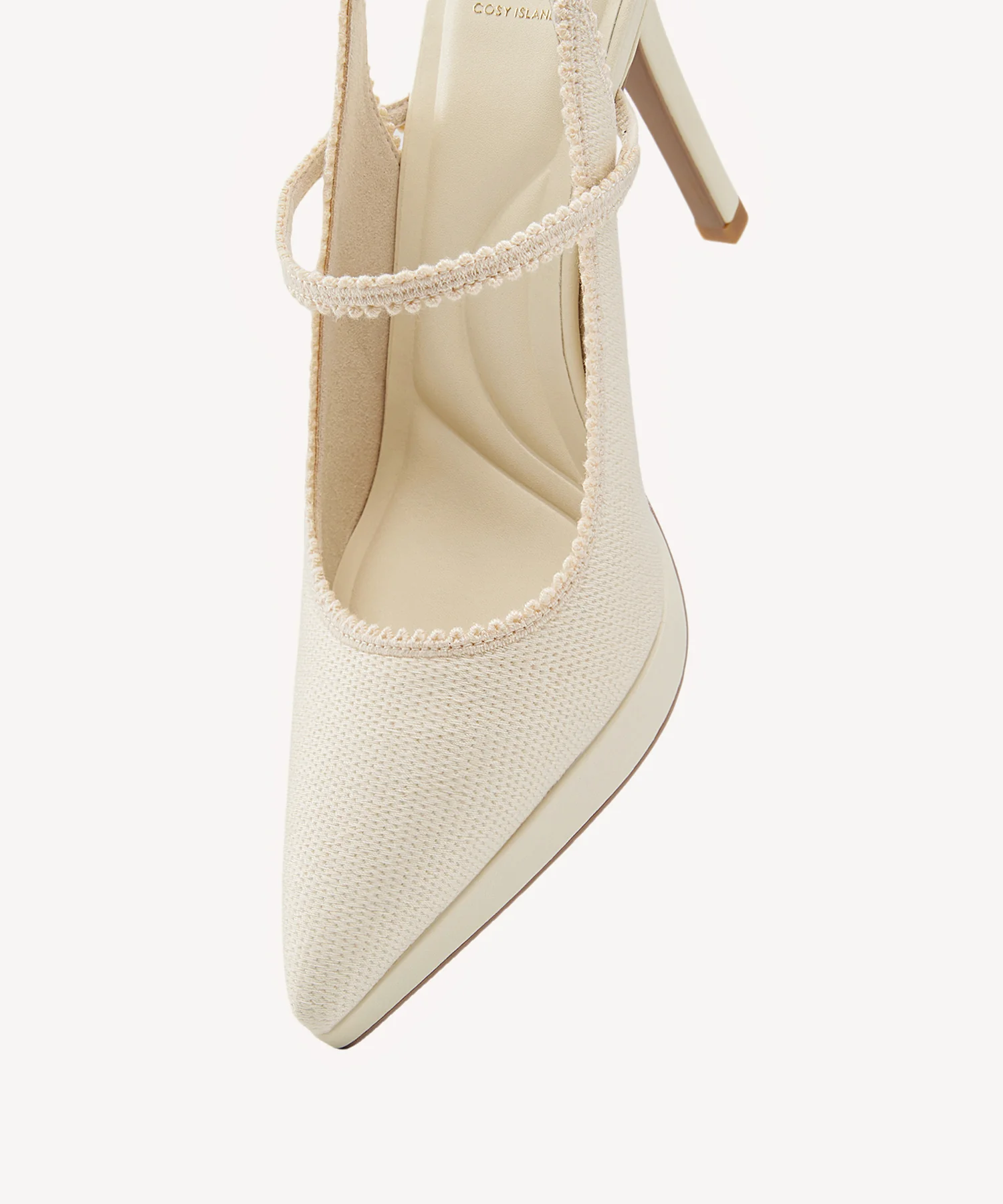 EmbroDance Pointed Toe Platform Heeled Slingback - Image 55