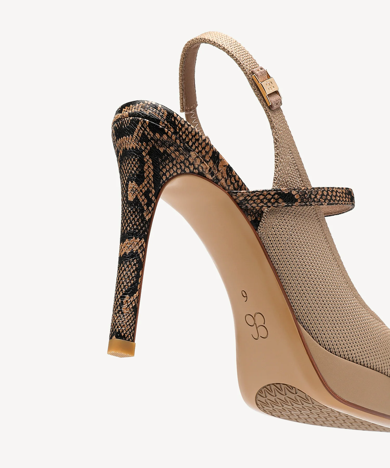EmbroDance Pointed Toe Platform Heeled Slingback - Image 49